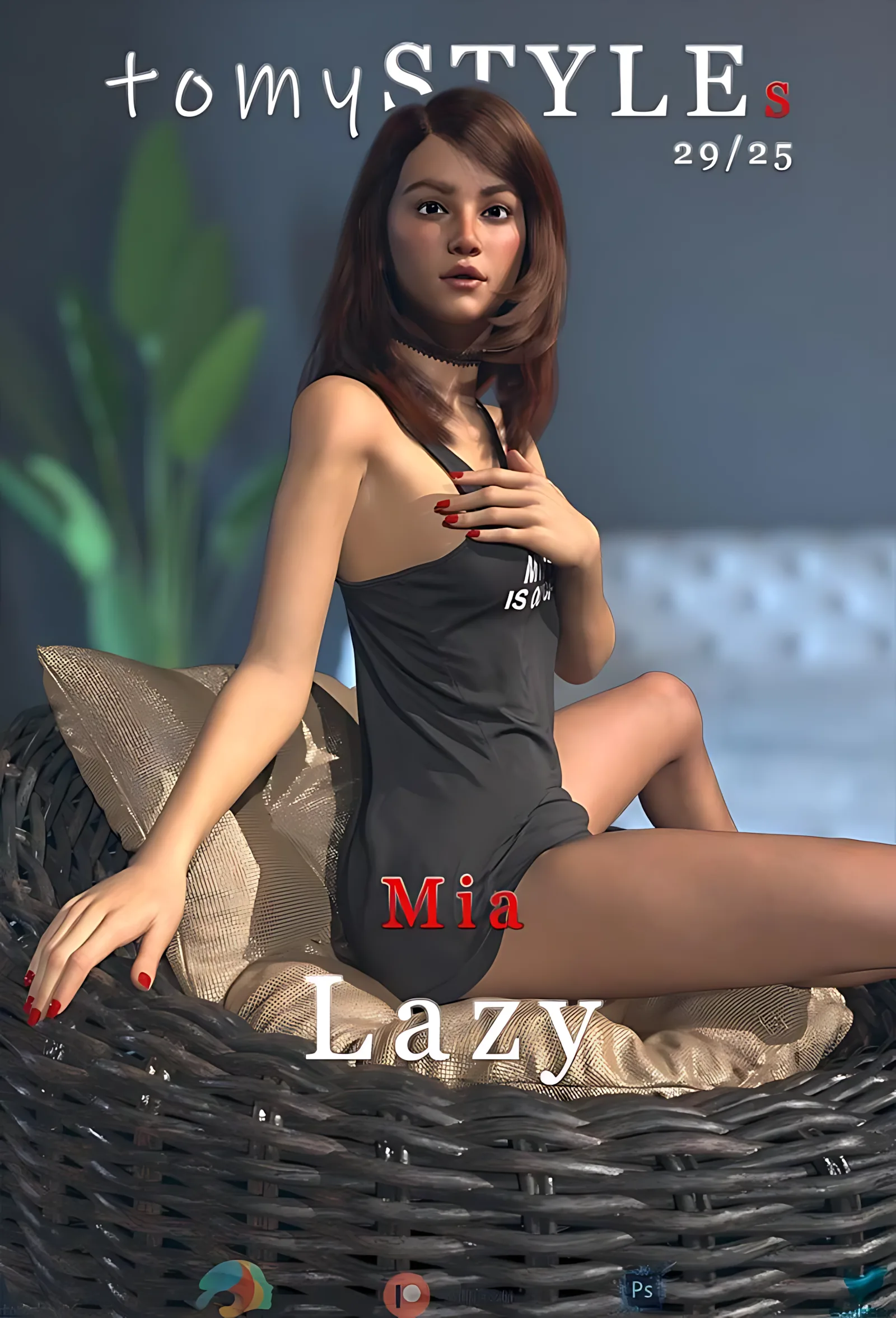TomySTYLEs – Mia Lazy [Tomyboy06], TomySTYLEs – Mia Lazy, page 1 of 8