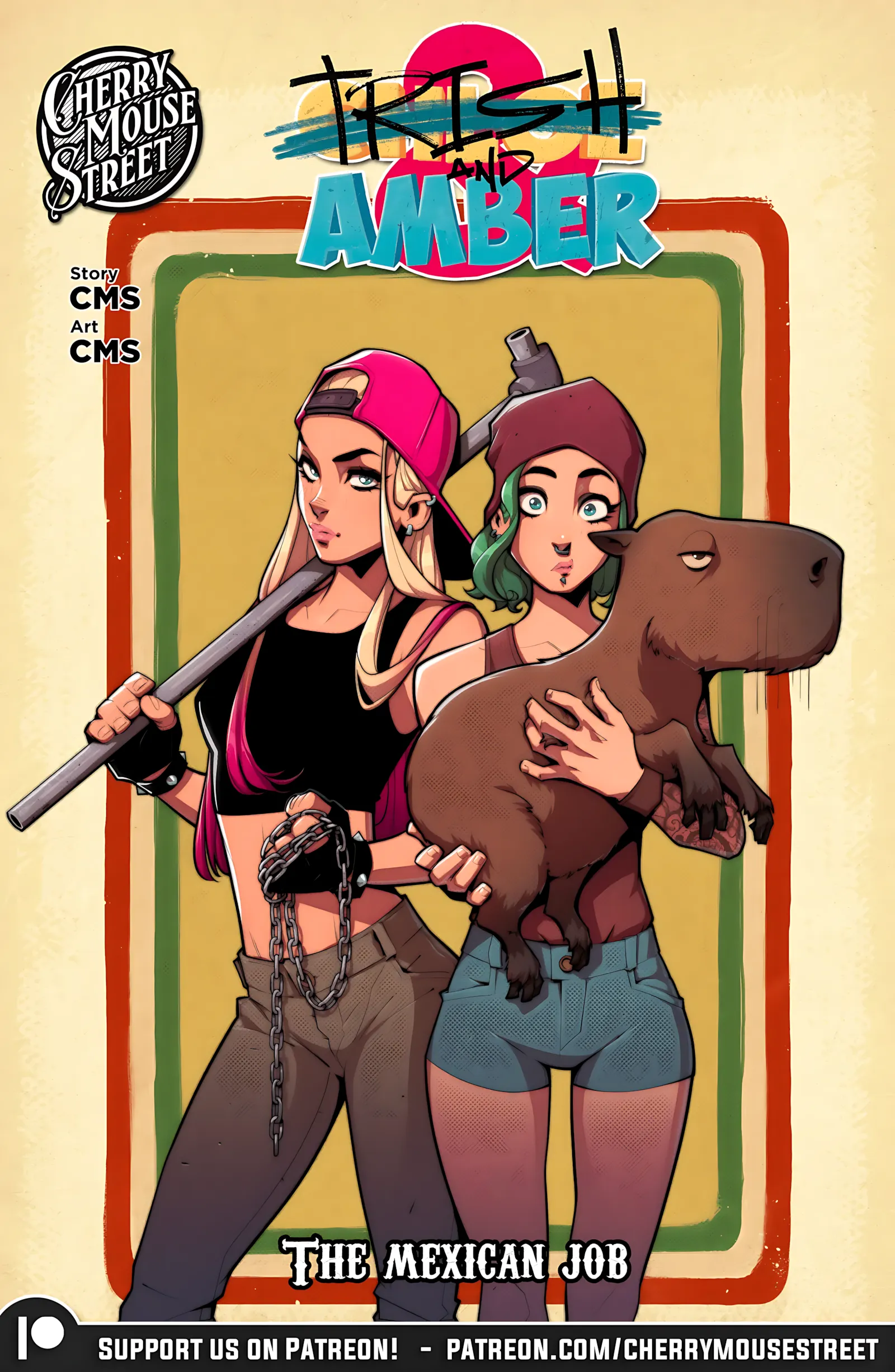 Trish and Amber: The Mexican Job [Cherry Mouse Street], Trish and Amber: The Mexican, page 1 of 40