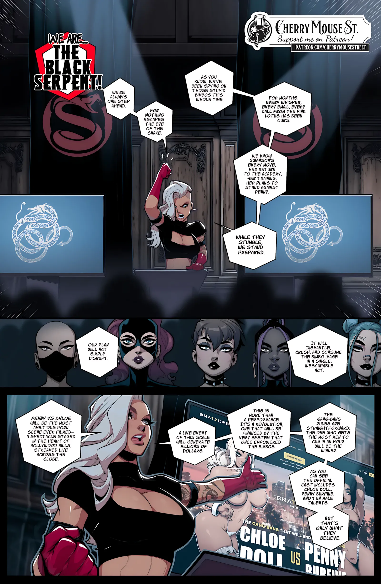 Trish and Amber: The Mexican Job [Cherry Mouse Street], Trish and Amber: The Mexican, page 22 of 40