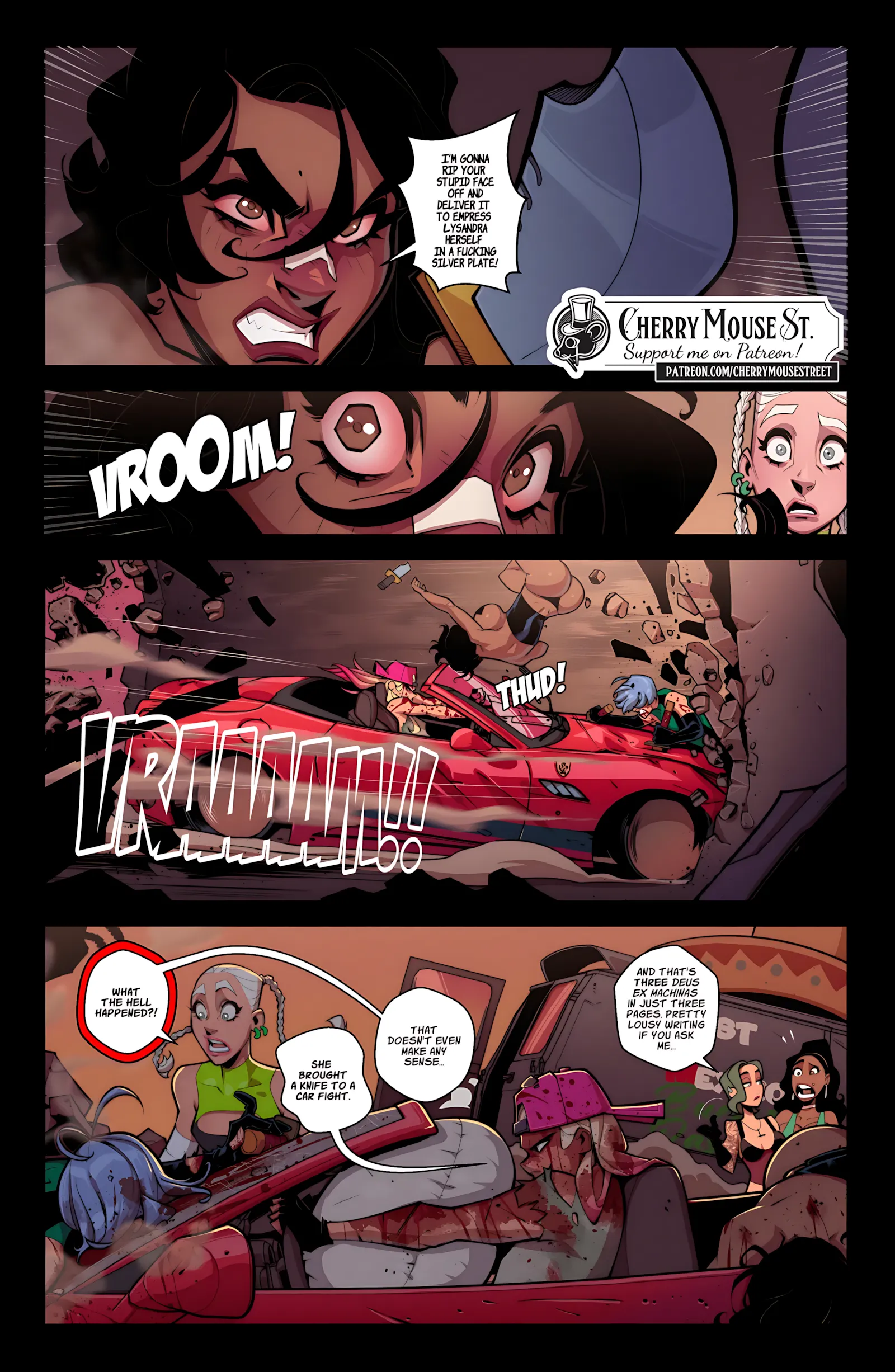 Trish and Amber: The Mexican Job [Cherry Mouse Street], Trish and Amber: The Mexican, page 30 of 40