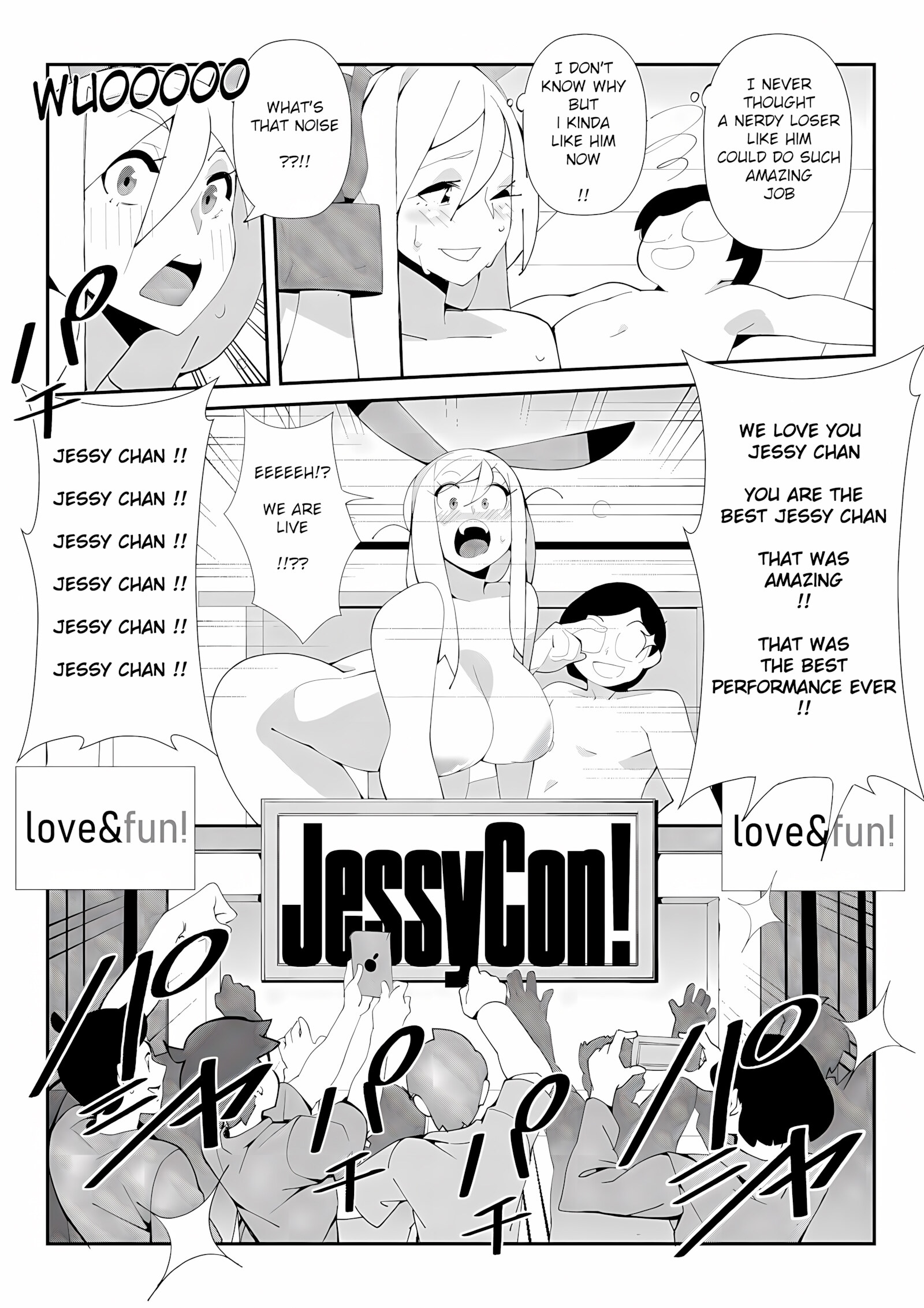 Trouble At Jessycon! [Nisego], Trouble At Jessycon!, page 19 of 21