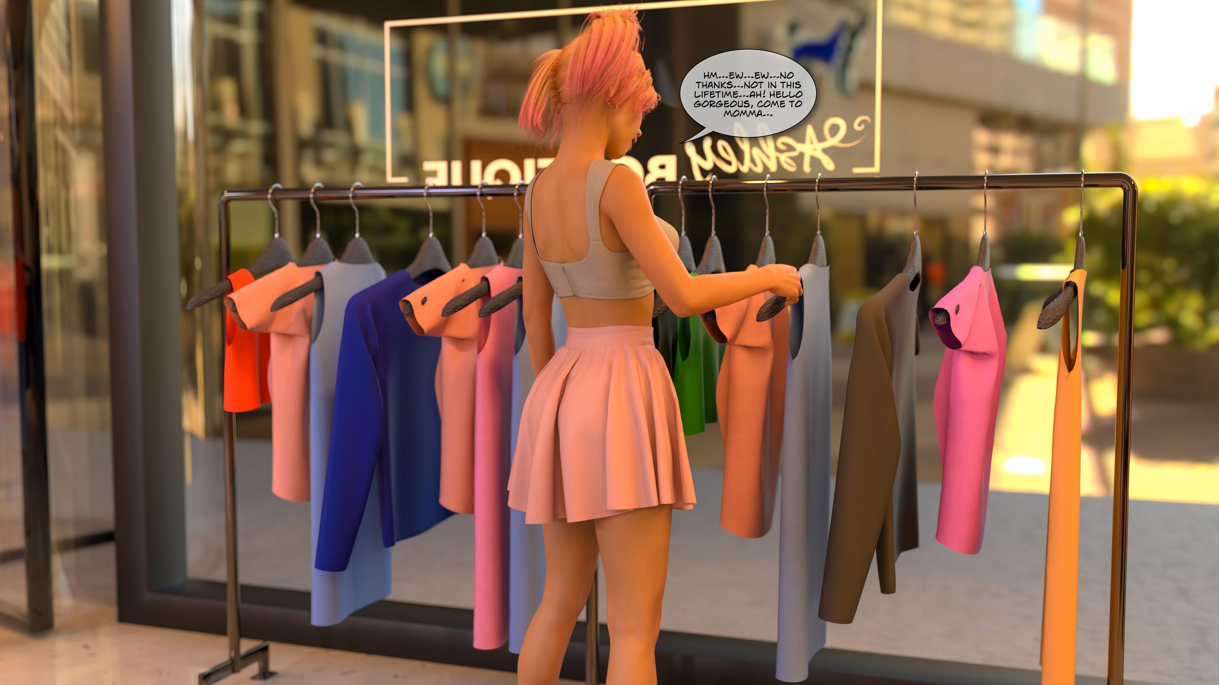 Trying on the sales girl [Xide], Trying on the sales girl, page 8 of 25