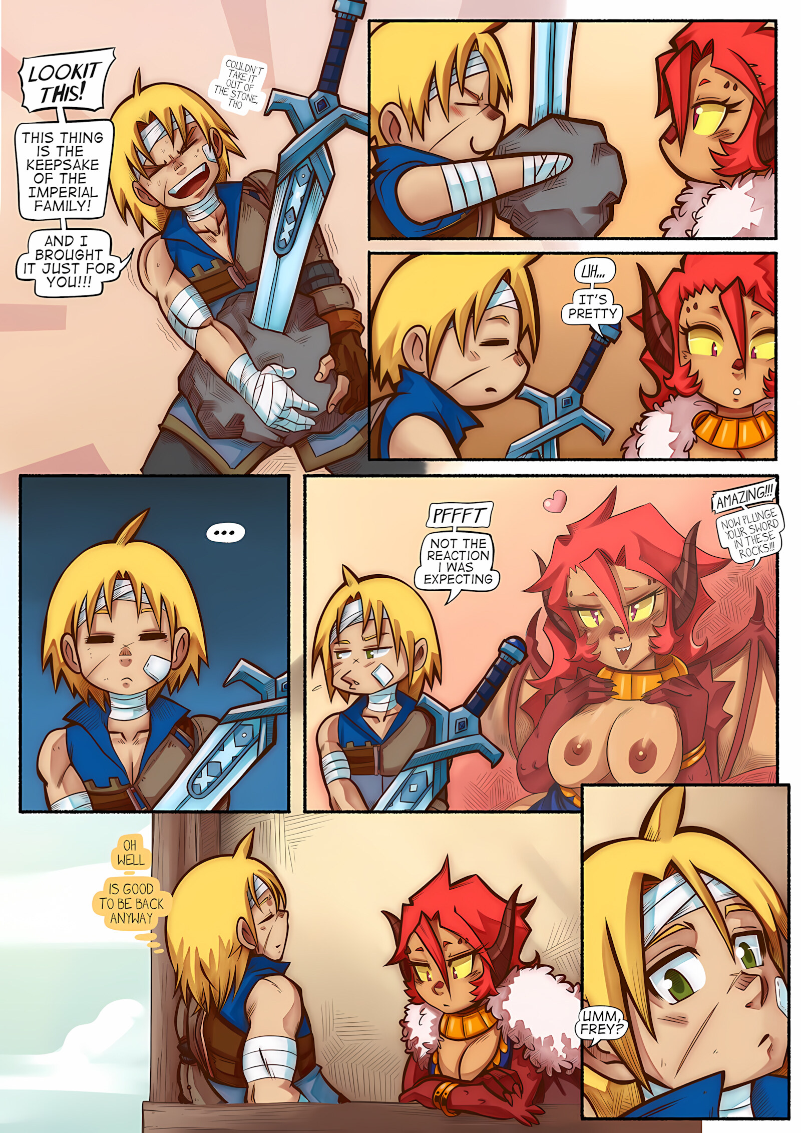Vanilla Fantasy [Mr.E], Vanilla Fantasy 3, page 62 of 66
