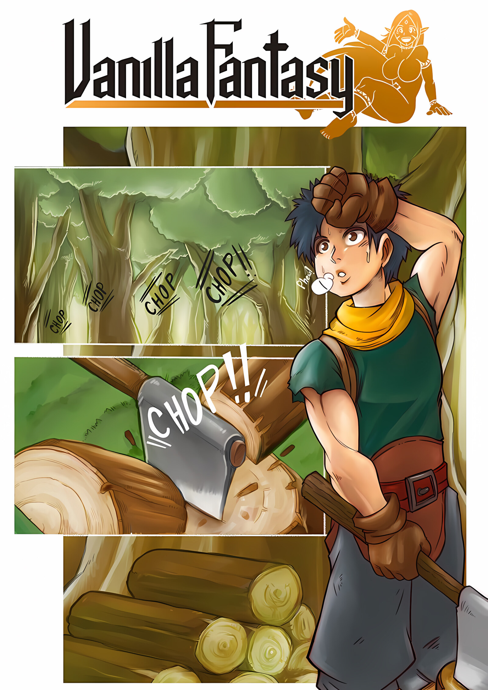 Vanilla Fantasy [Mr.E], Vanilla Fantasy 1, page 1 of 37