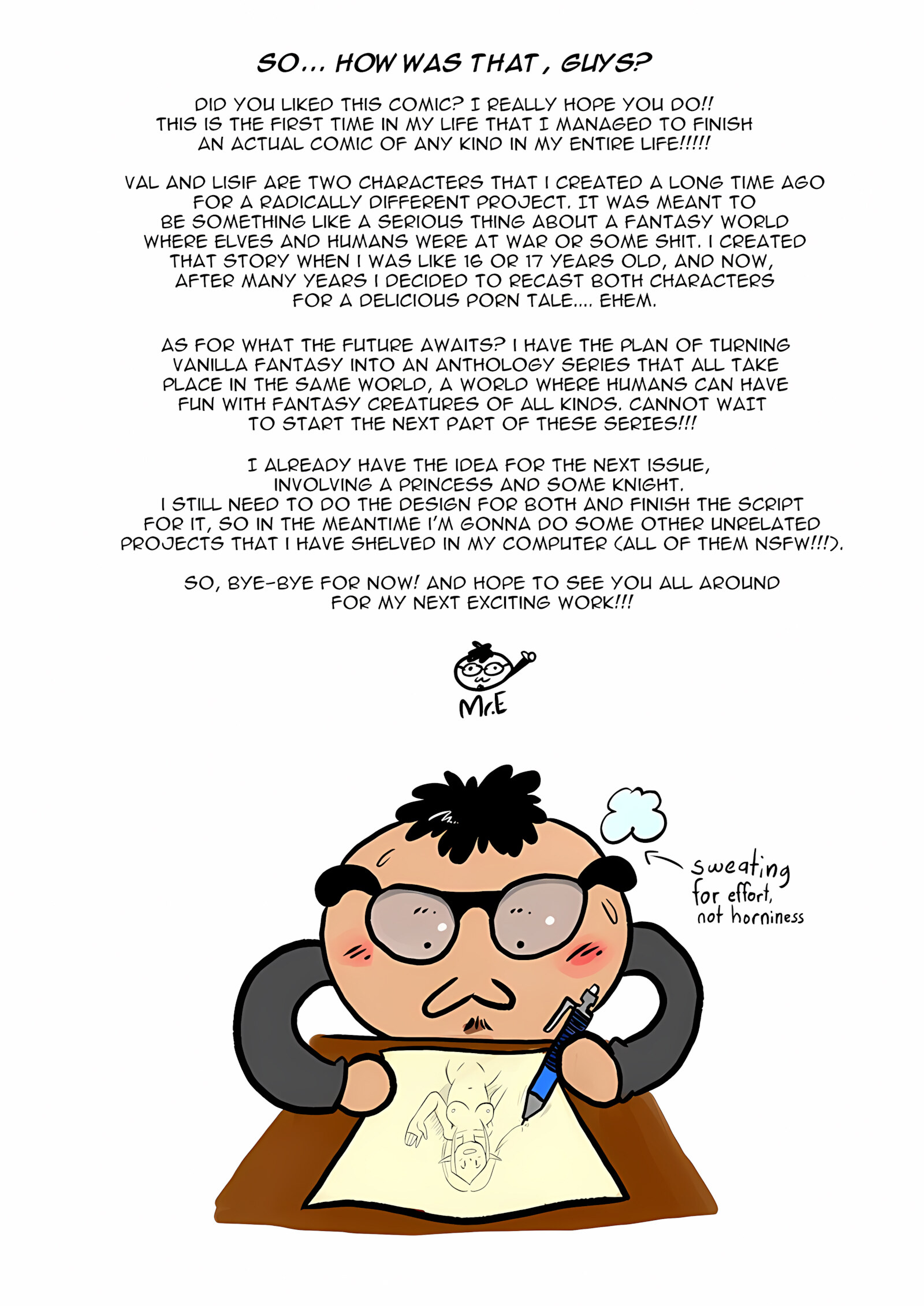 Vanilla Fantasy [Mr.E], Vanilla Fantasy 1, page 37 of 37