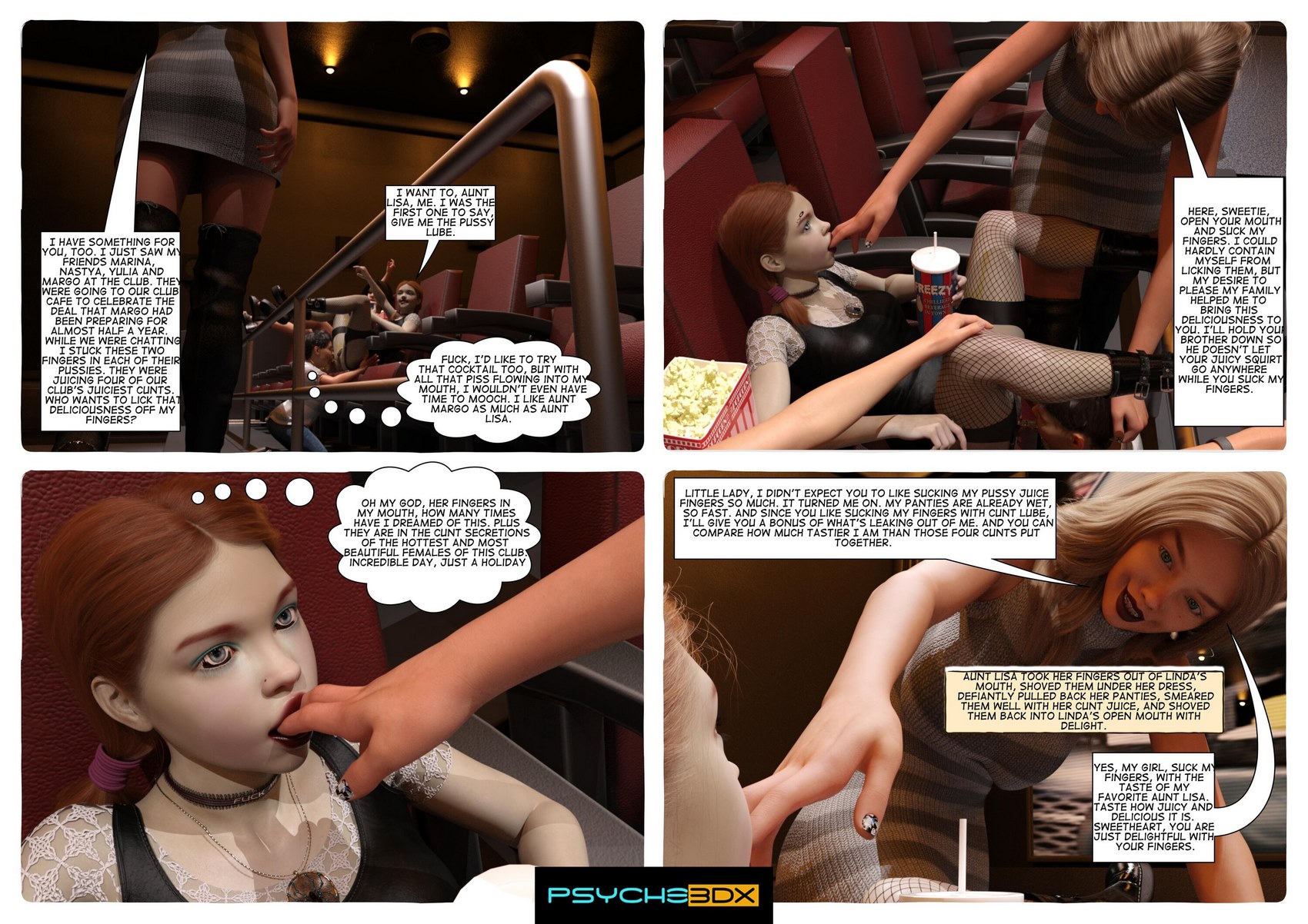 Vip Cinema Club for Woman and Girls [Psyche3DX], Vip Cinema Club for Woman and Girls, page 7 of 29
