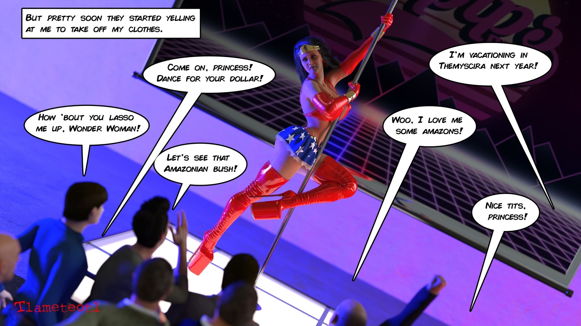 Wonder Hooker [Tlameteotl], Wonder Hooker, page 9 of 66