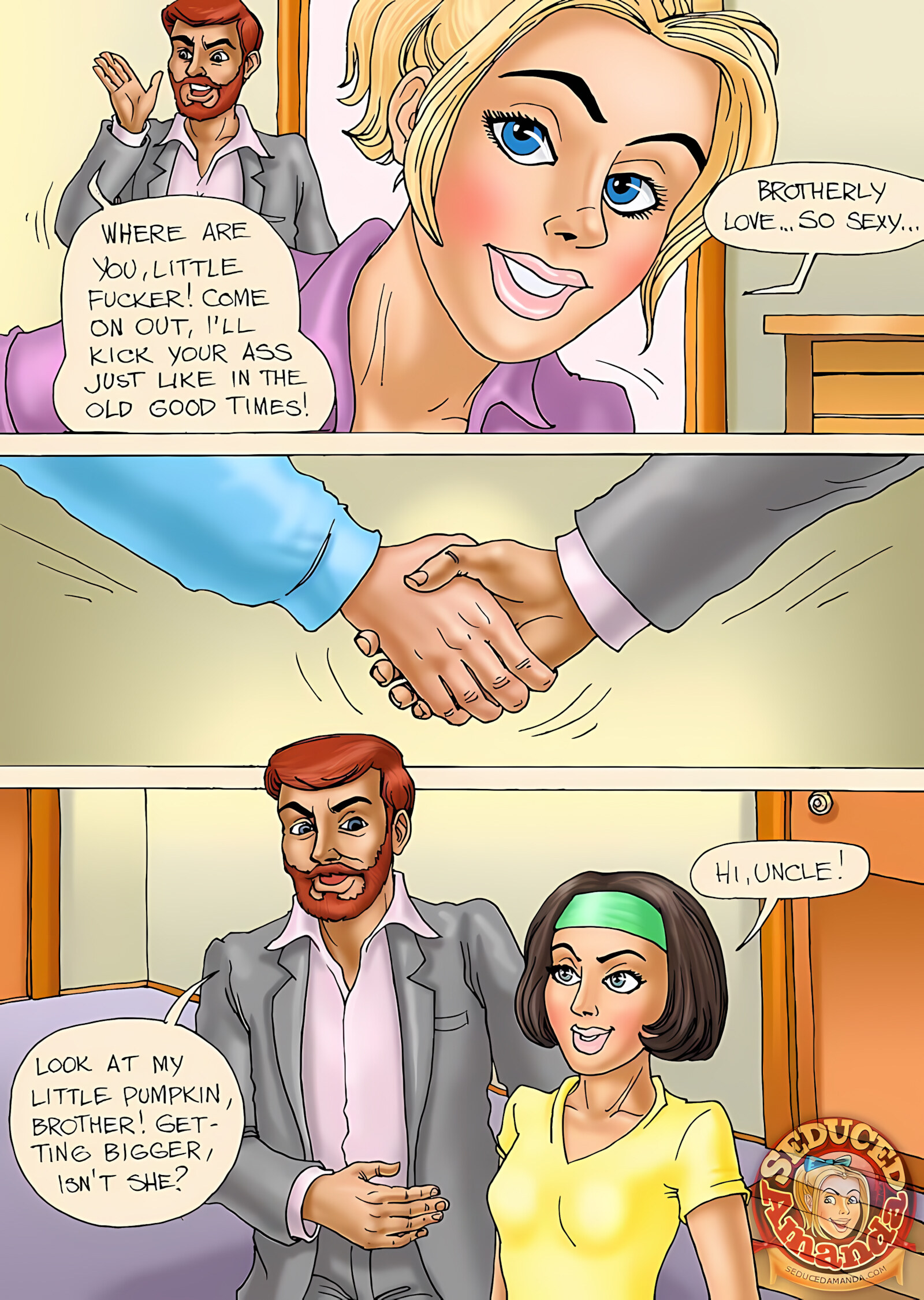Beach Adventure [Seduced Amanda], Seduced Amanda, page 2 of 15