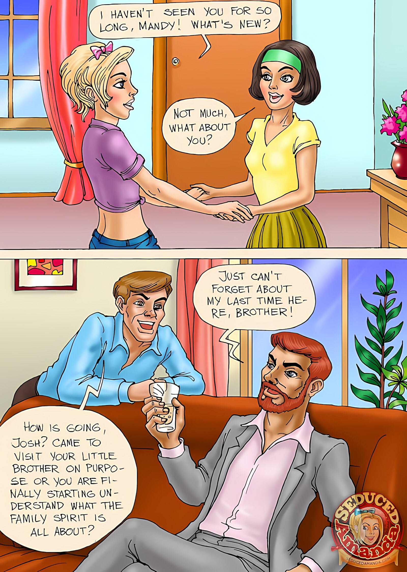 Beach Adventure [Seduced Amanda], Seduced Amanda, page 3 of 15