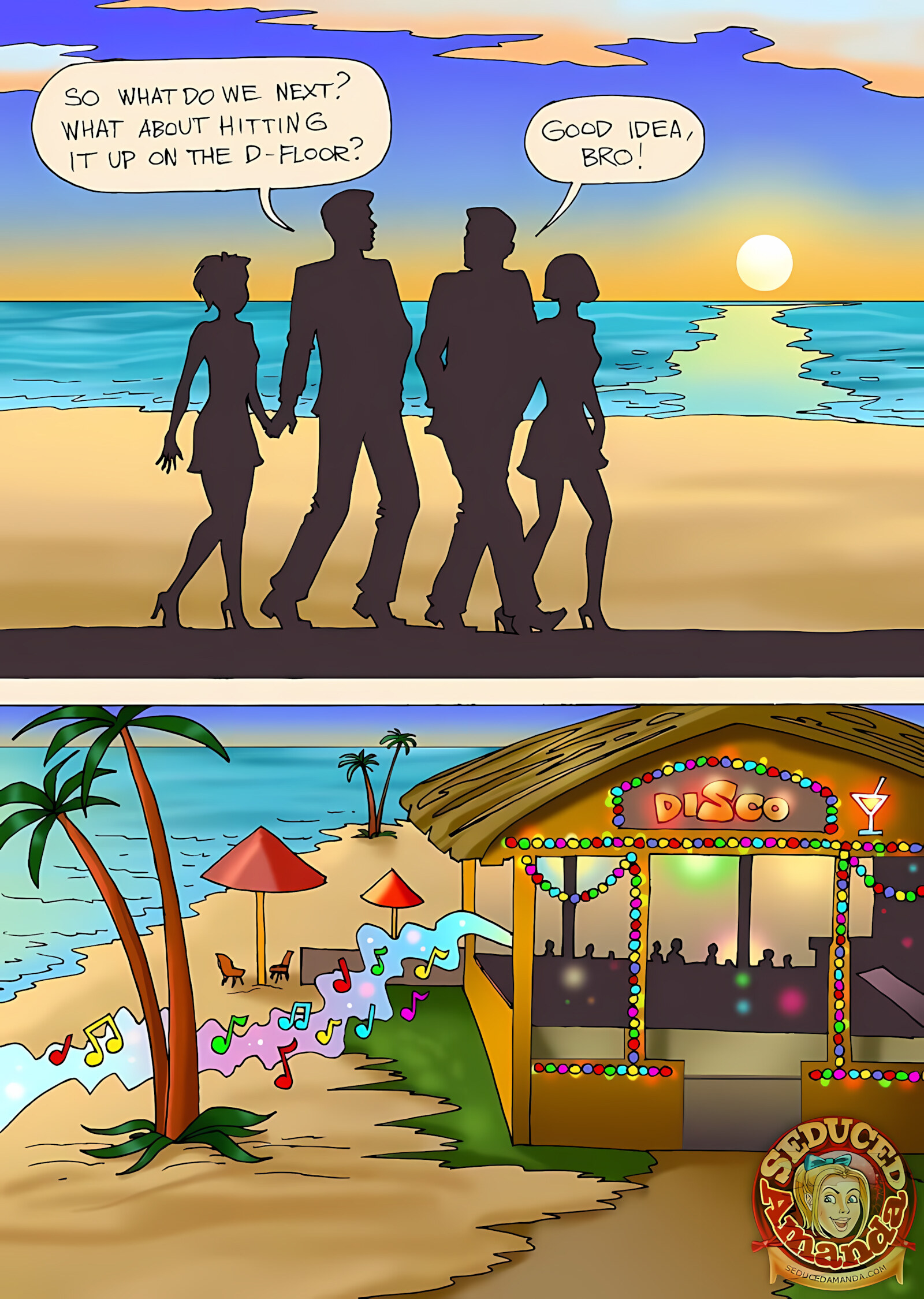 Beach Adventure [Seduced Amanda], Seduced Amanda, page 4 of 15