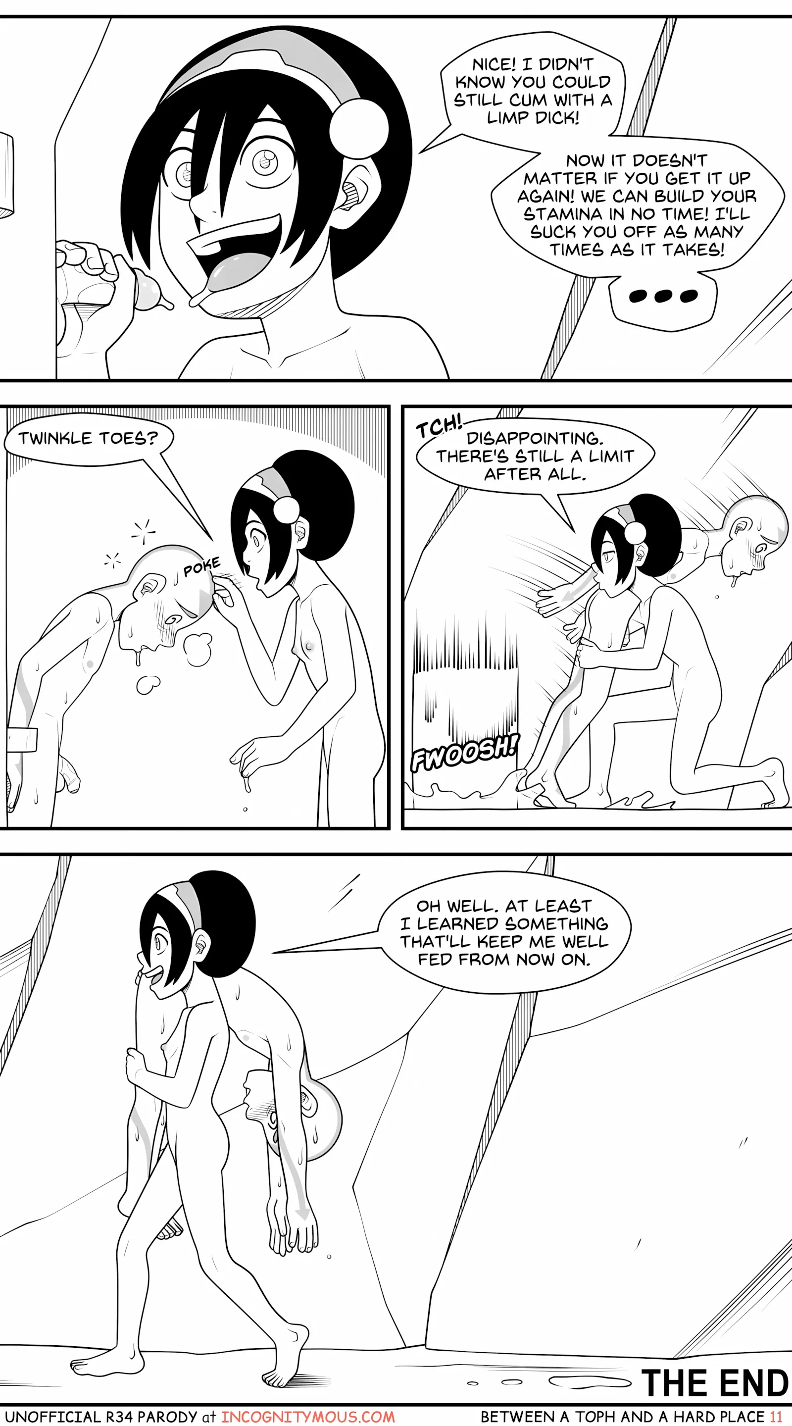 Between A Toph And A Hard Place (Avatar: The Last Airbender), 1. Between A Toph And A Hard Place (Avatar: The Last Airbender), page 11 of 11