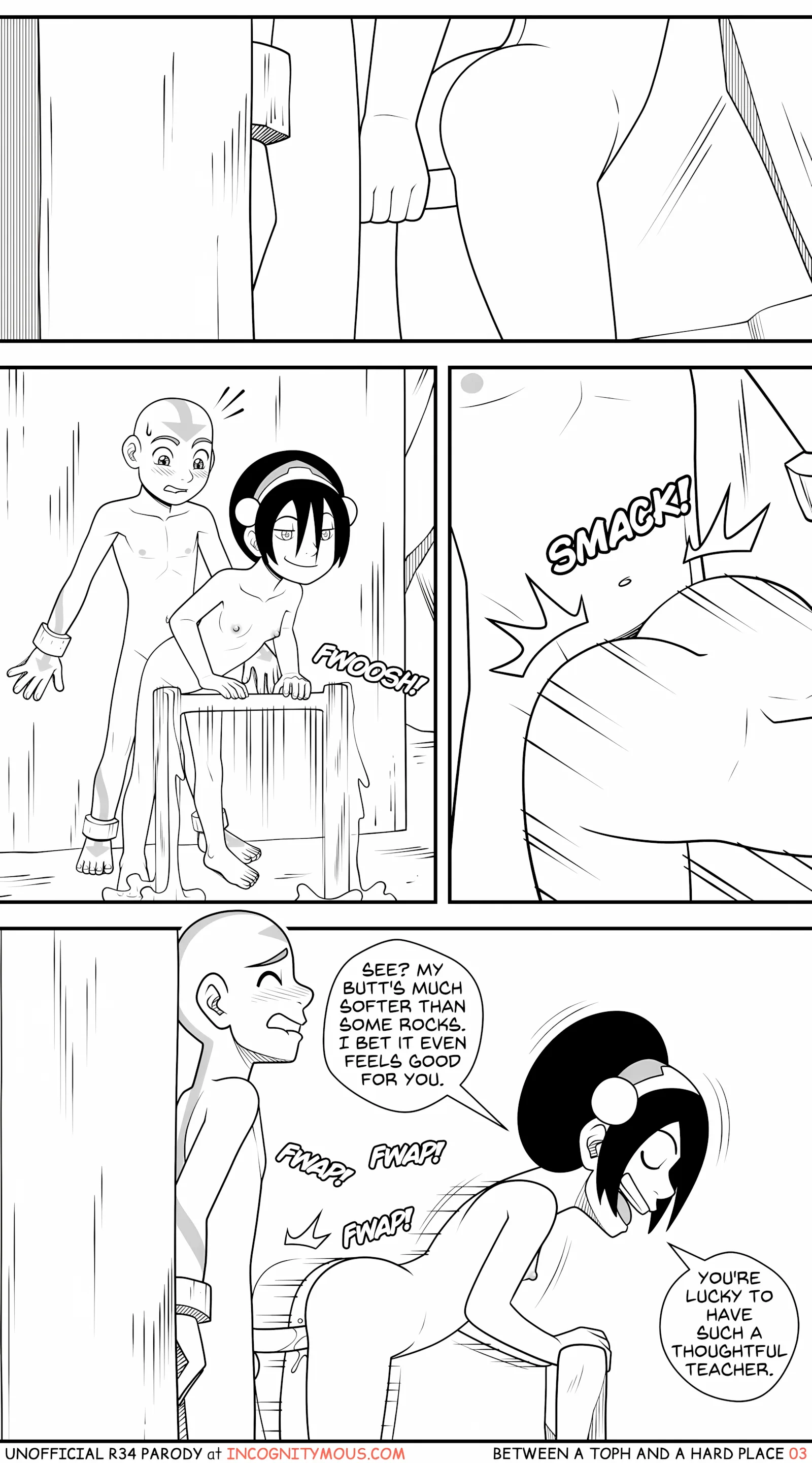 Between A Toph And A Hard Place (Avatar: The Last Airbender), 1. Between A Toph And A Hard Place (Avatar: The Last Airbender), page 3 of 11