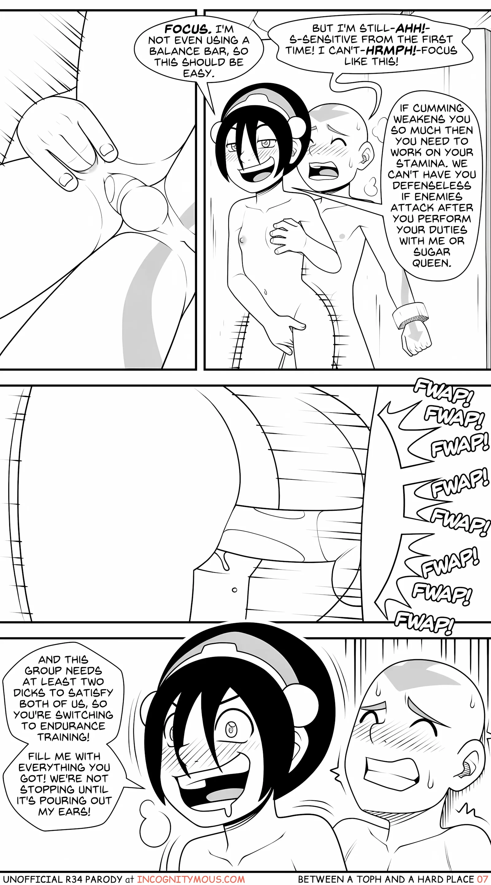 Between A Toph And A Hard Place (Avatar: The Last Airbender), 1. Between A Toph And A Hard Place (Avatar: The Last Airbender), page 7 of 11