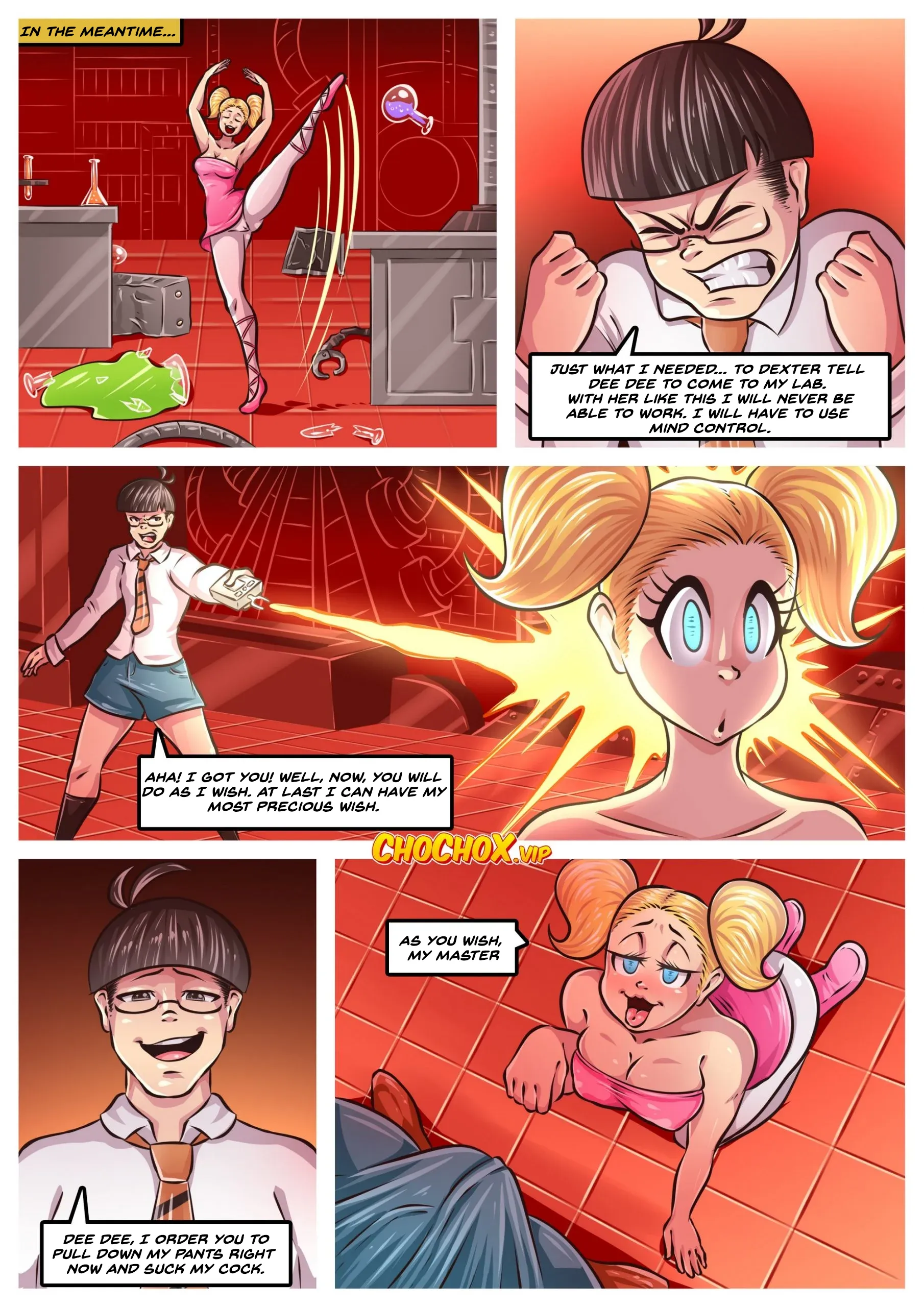 Between Dimensions [Crock Comix], Between Dimensions (Dexter’s Laboratory) [Crock Comix], page 3 of 39