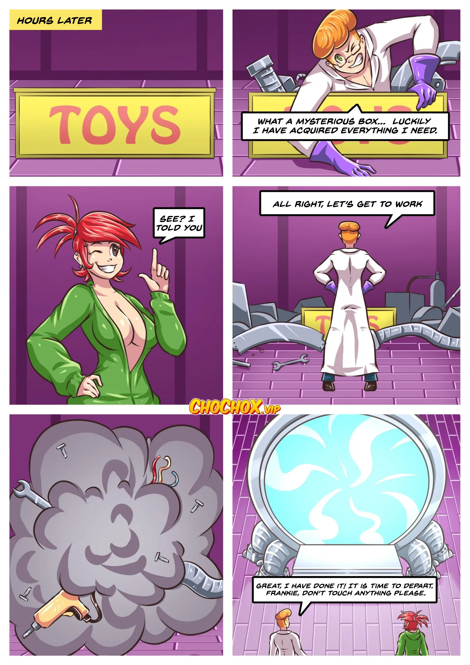Between Dimensions [Crock Comix], Between Dimensions (Dexter’s Laboratory) [Crock Comix], page 21 of 39