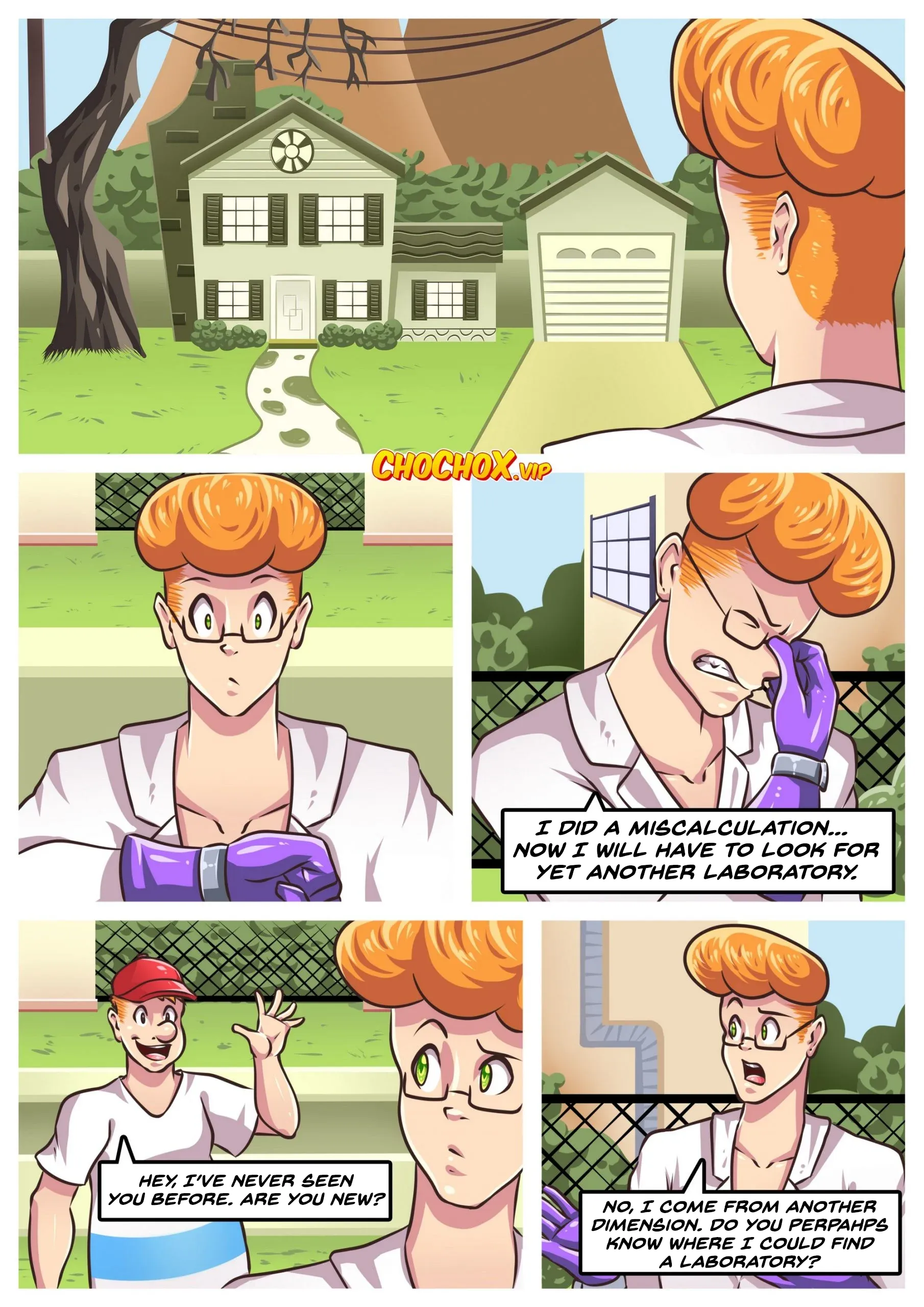Between Dimensions [Crock Comix], Between Dimensions (Dexter’s Laboratory) [Crock Comix], page 23 of 39