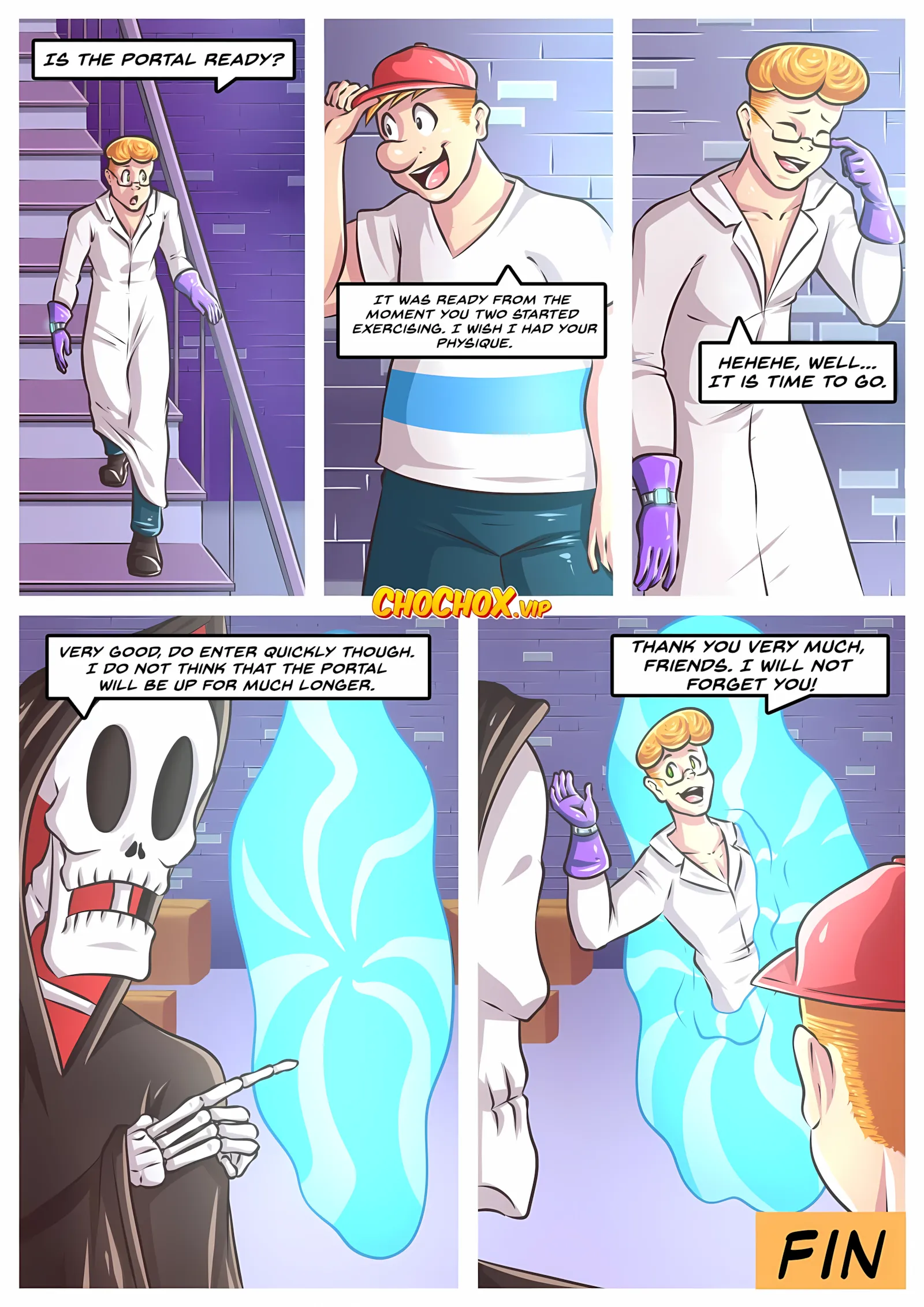 Between Dimensions [Crock Comix], Between Dimensions (Dexter’s Laboratory) [Crock Comix], page 39 of 39