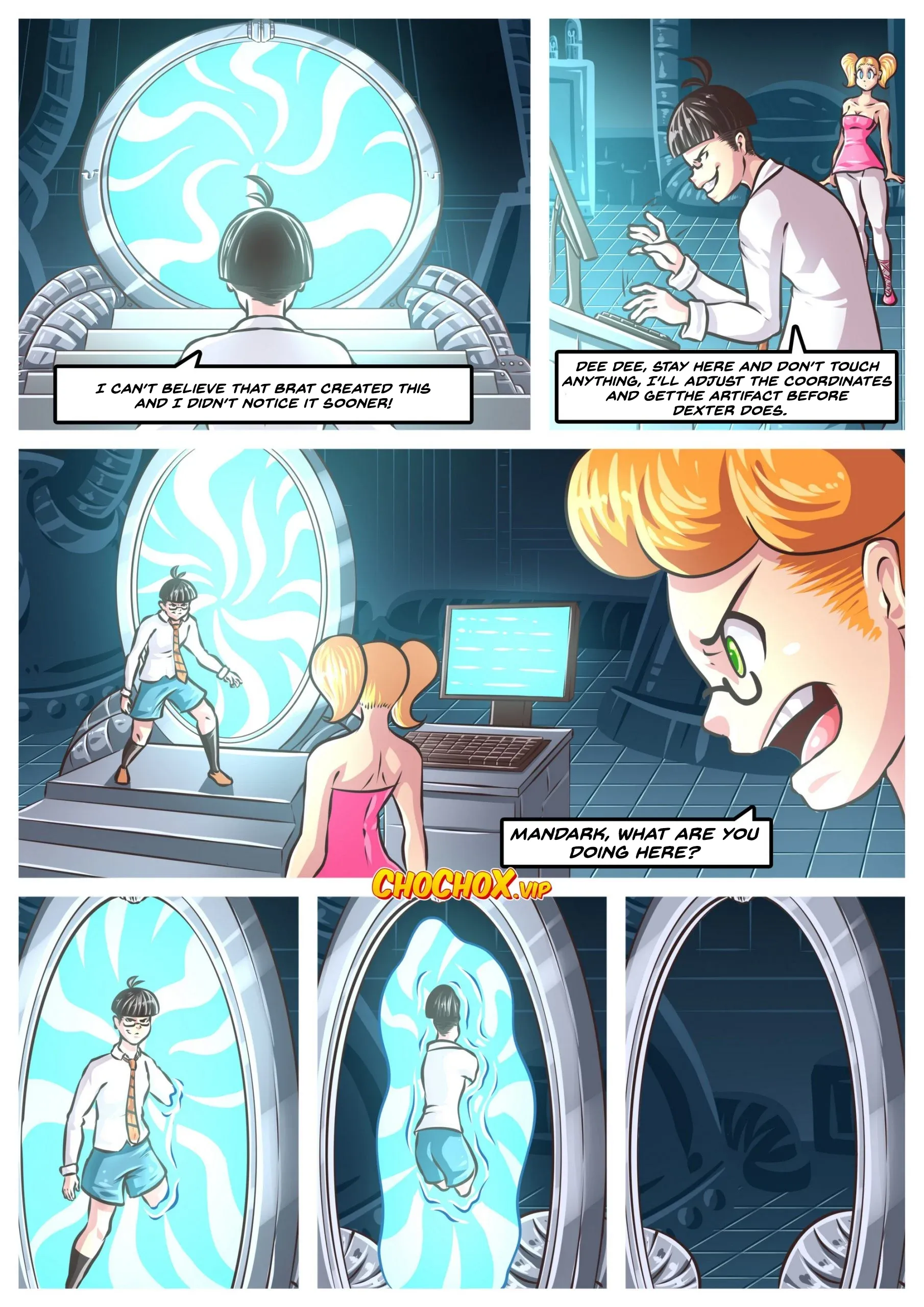 Between Dimensions [Crock Comix], Between Dimensions (Dexter’s Laboratory) [Crock Comix], page 8 of 39