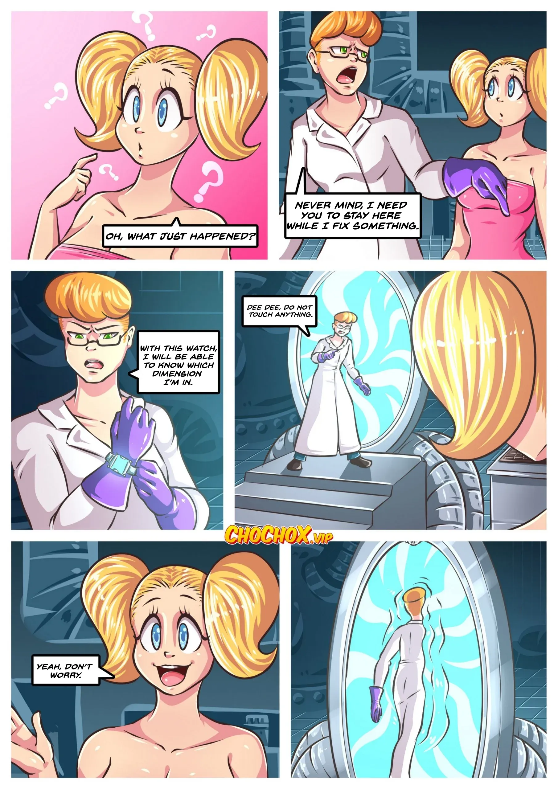 Between Dimensions [Crock Comix], Between Dimensions (Dexter’s Laboratory) [Crock Comix], page 10 of 39