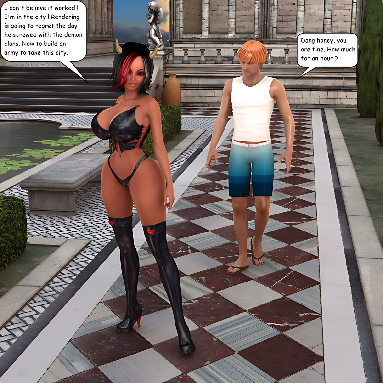 Bimbo Boom [Mike Rendering], Bimbo Boom, page 1 of 10