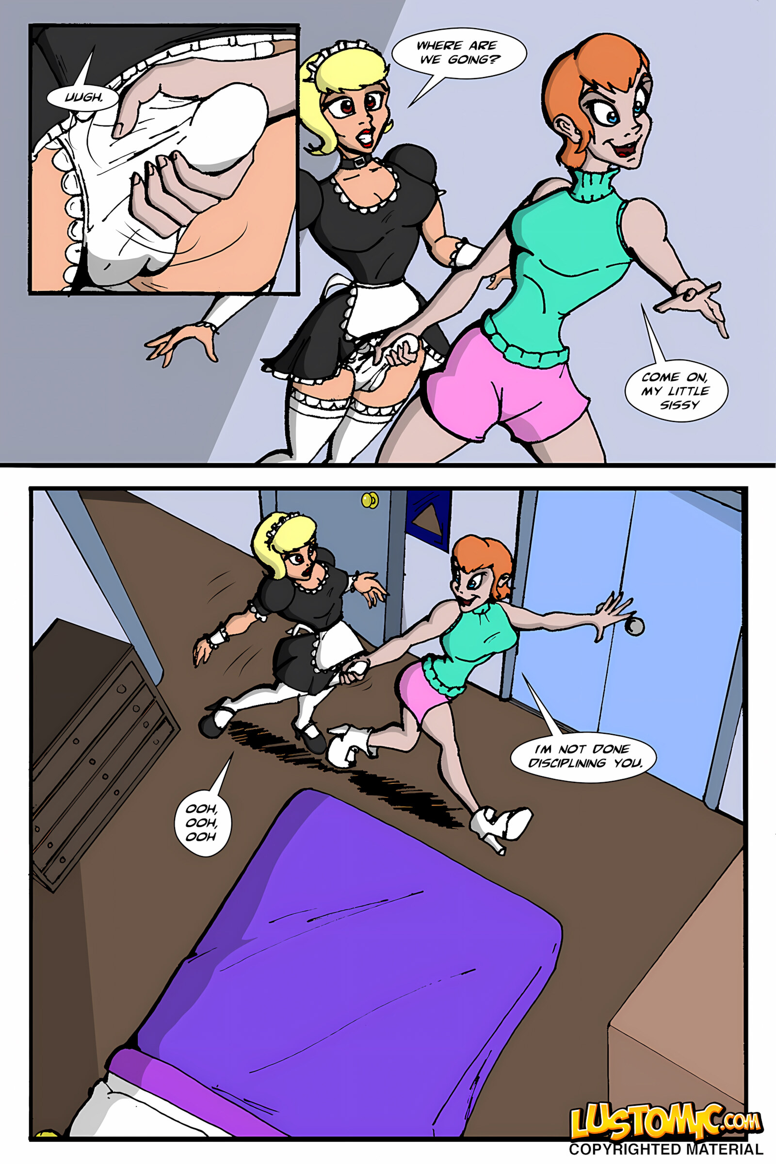 A Maid Man [Lustomic], A Maid Man, page 9 of 21