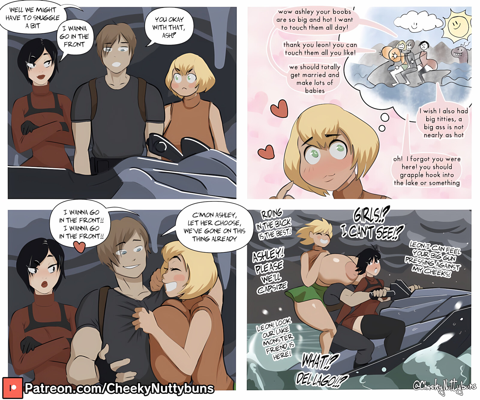 Cheeky Strips! – Ashley (Resident Evil) [CheekyNuttybuns], Cheeky Strips! - Ashley (Resident Evil), page 11 of 15