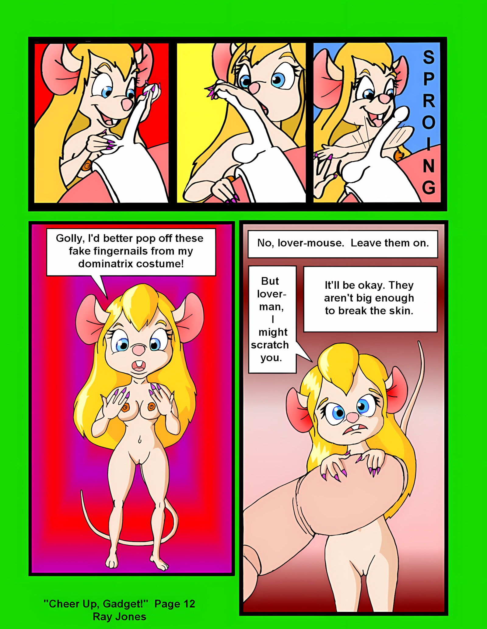 Cheer Up, Gadget! (Rescue Rangers) [Ray Jones], Cheer Up, Gadget! (Rescue Rangers), page 13 of 37