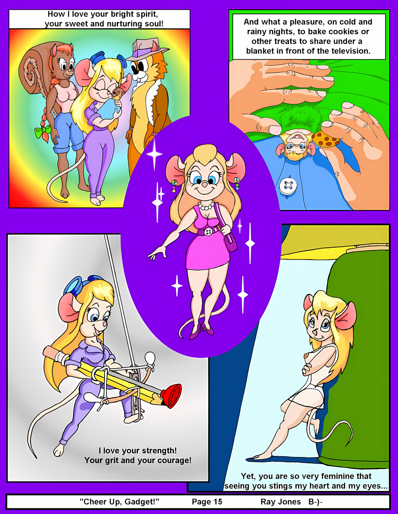 Cheer Up, Gadget! (Rescue Rangers) [Ray Jones], Cheer Up, Gadget! (Rescue Rangers), page 16 of 37