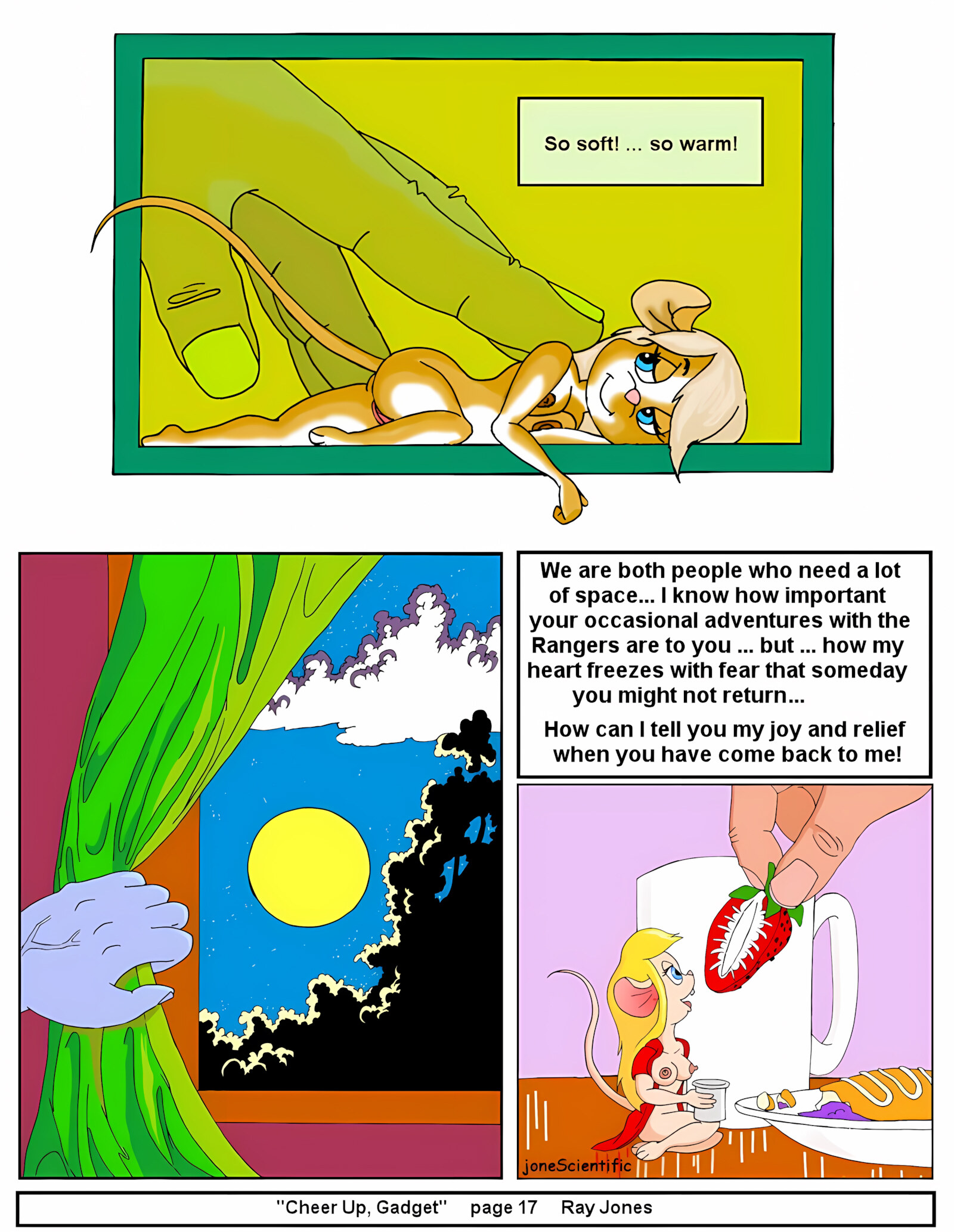 Cheer Up, Gadget! (Rescue Rangers) [Ray Jones], Cheer Up, Gadget! (Rescue Rangers), page 18 of 37
