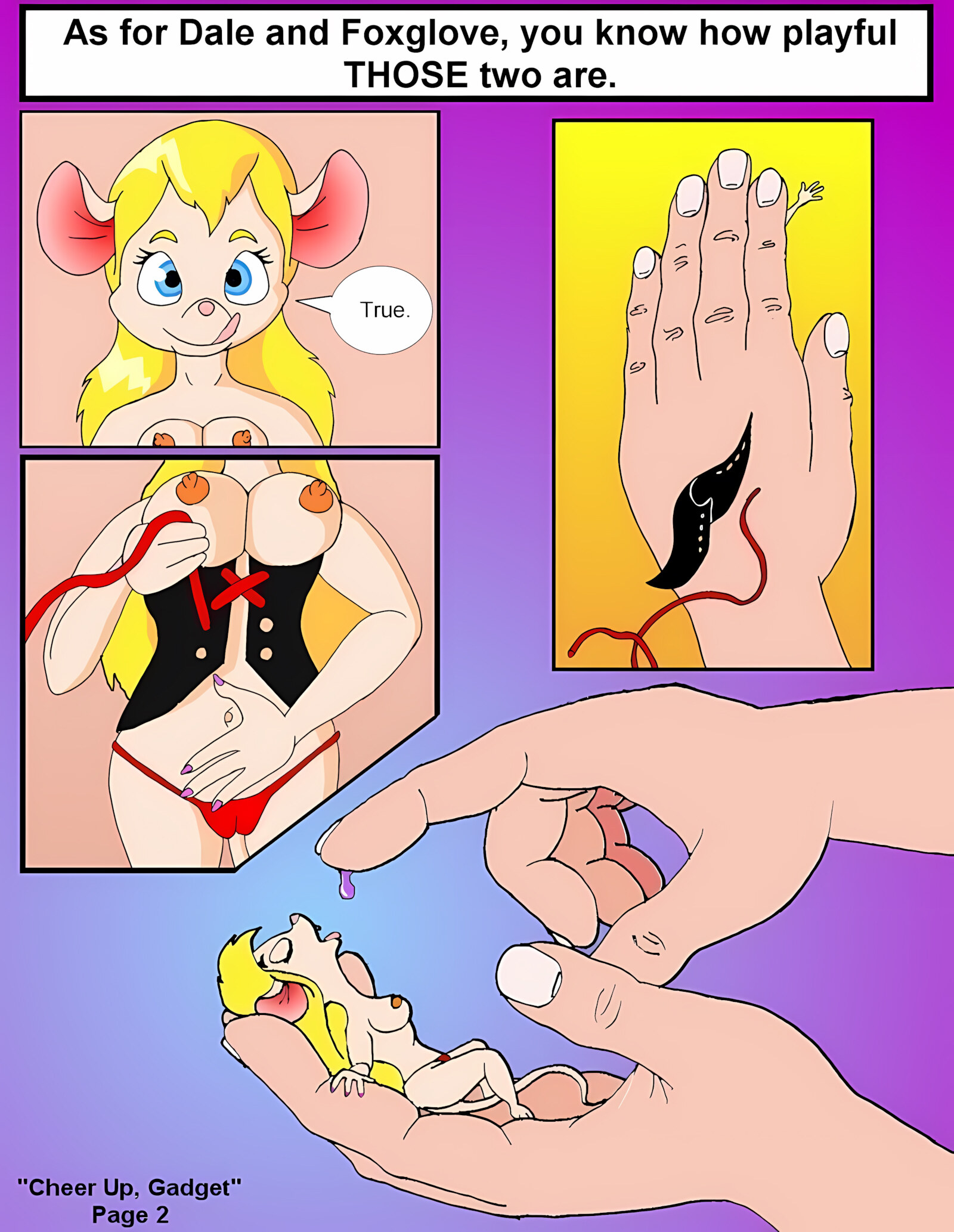Cheer Up, Gadget! (Rescue Rangers) [Ray Jones], Cheer Up, Gadget! (Rescue Rangers), page 3 of 37