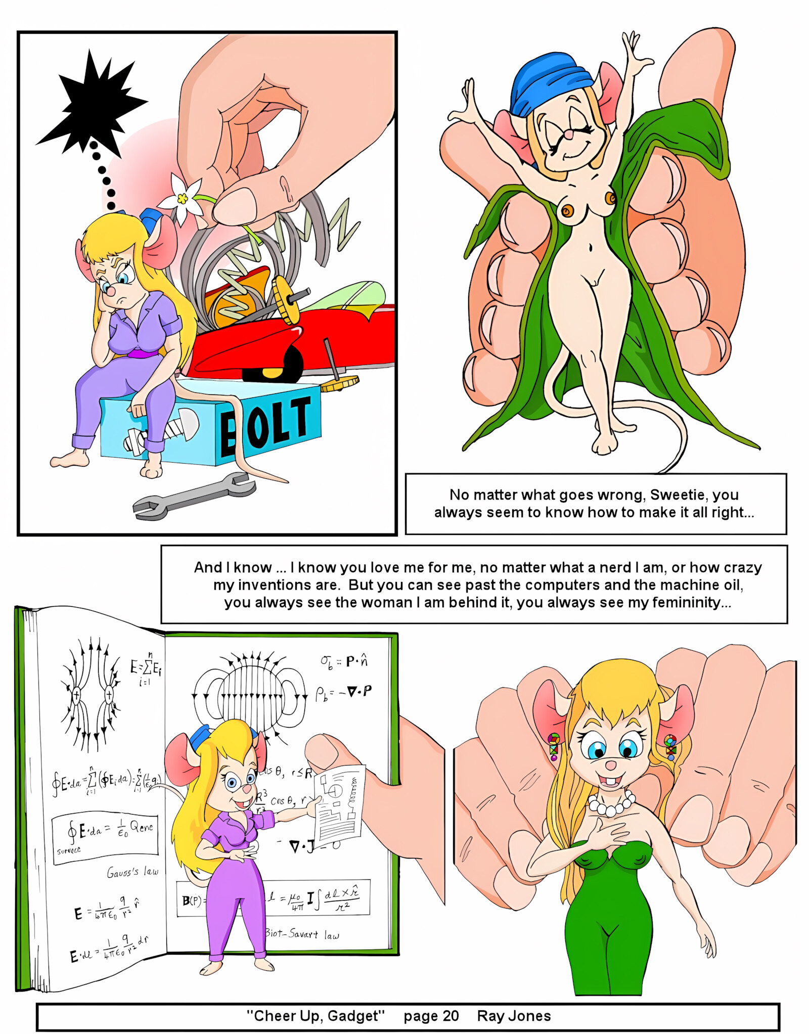 Cheer Up, Gadget! (Rescue Rangers) [Ray Jones], Cheer Up, Gadget! (Rescue Rangers), page 21 of 37