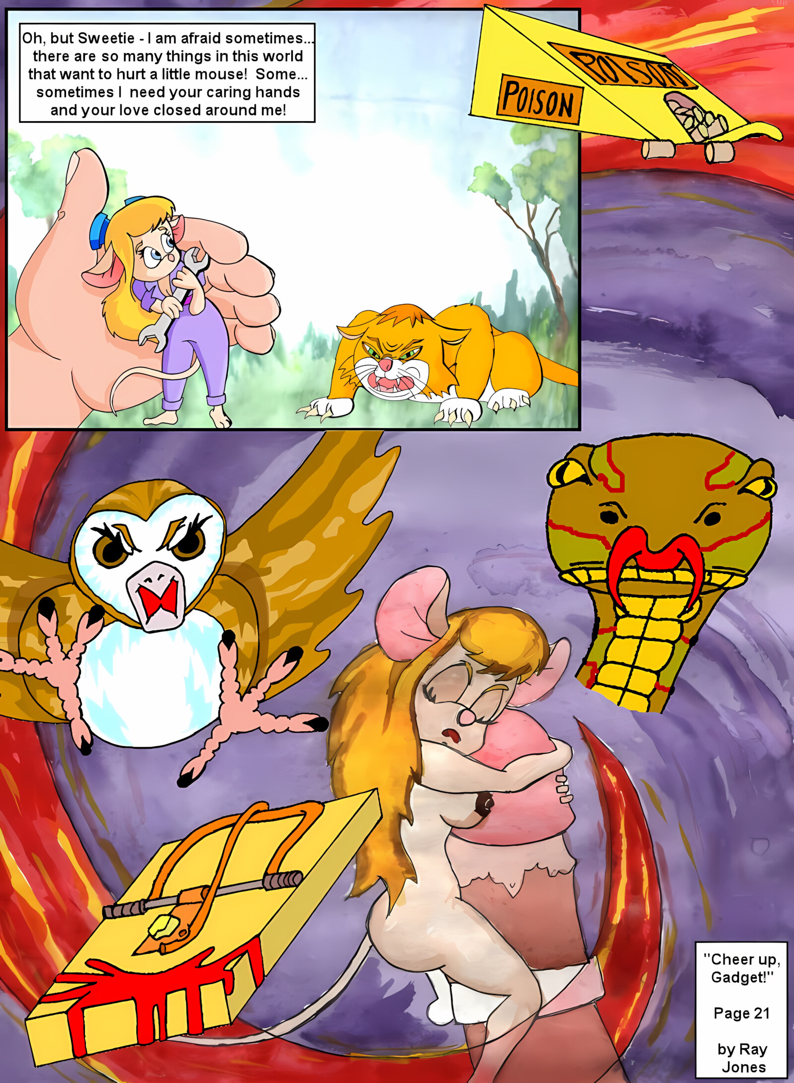 Cheer Up, Gadget! (Rescue Rangers) [Ray Jones], Cheer Up, Gadget! (Rescue Rangers), page 22 of 37