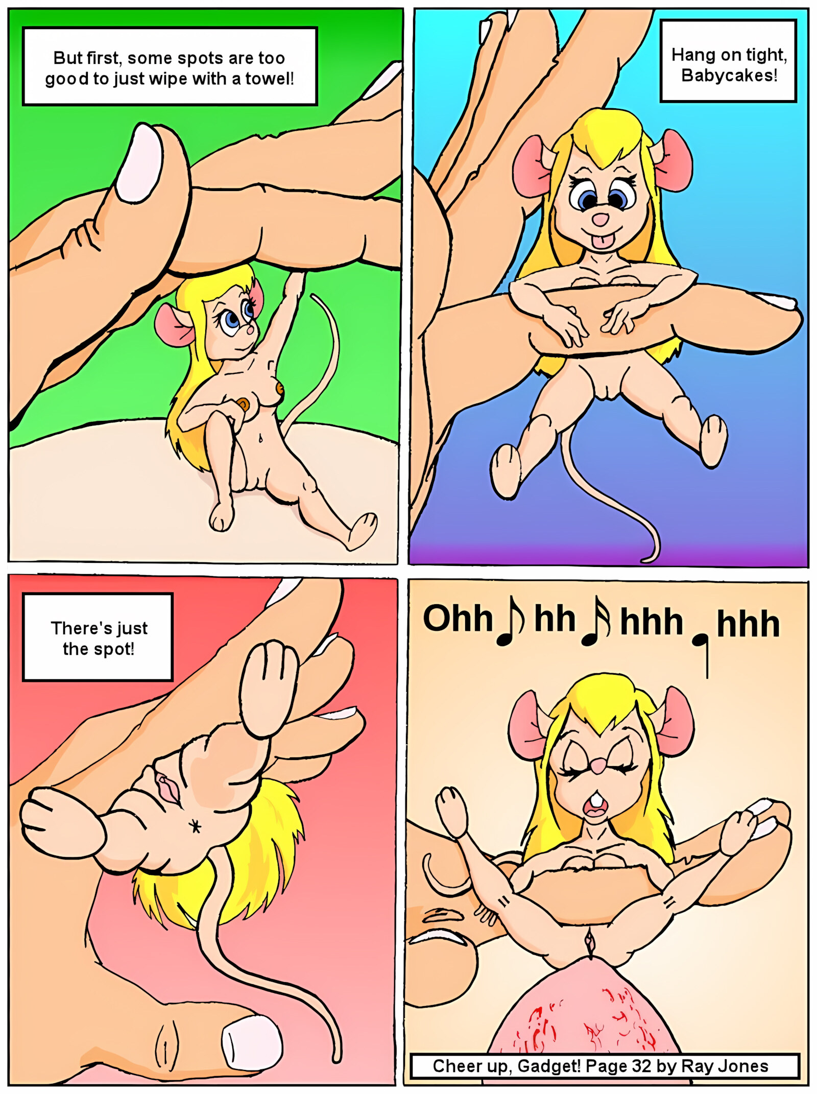 Cheer Up, Gadget! (Rescue Rangers) [Ray Jones], Cheer Up, Gadget! (Rescue Rangers), page 33 of 37