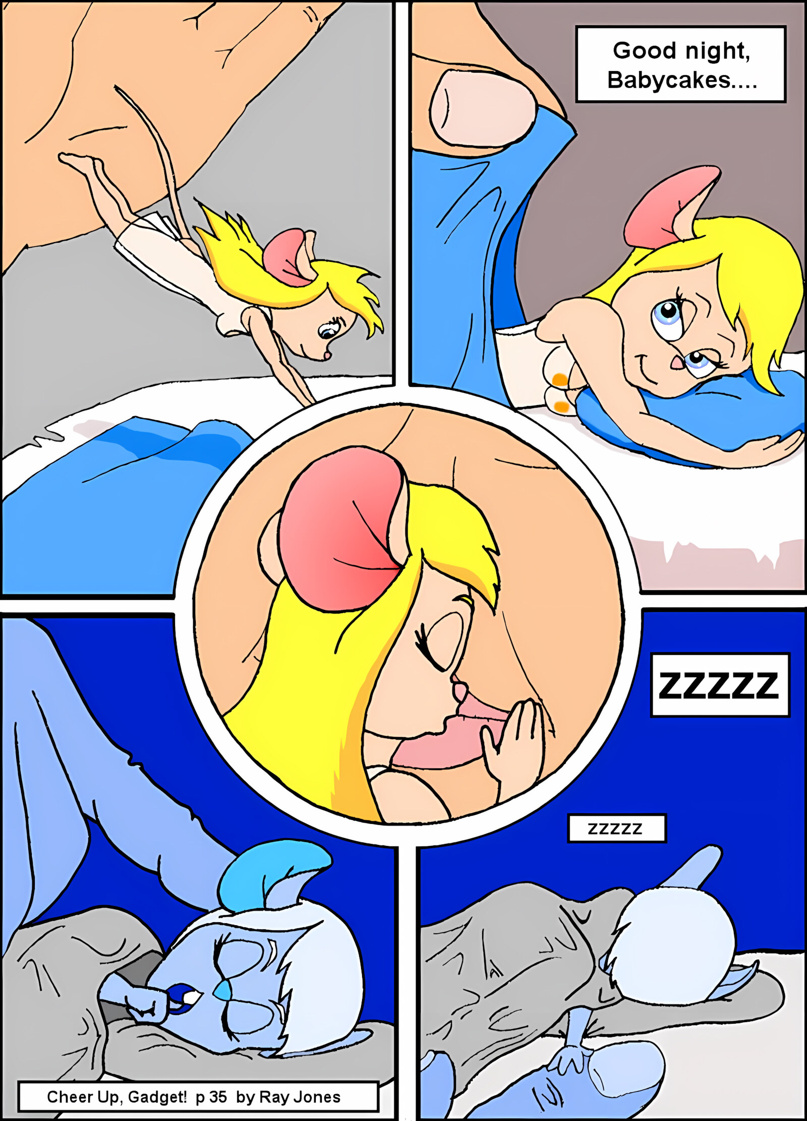 Cheer Up, Gadget! (Rescue Rangers) [Ray Jones], Cheer Up, Gadget! (Rescue Rangers), page 35 of 37