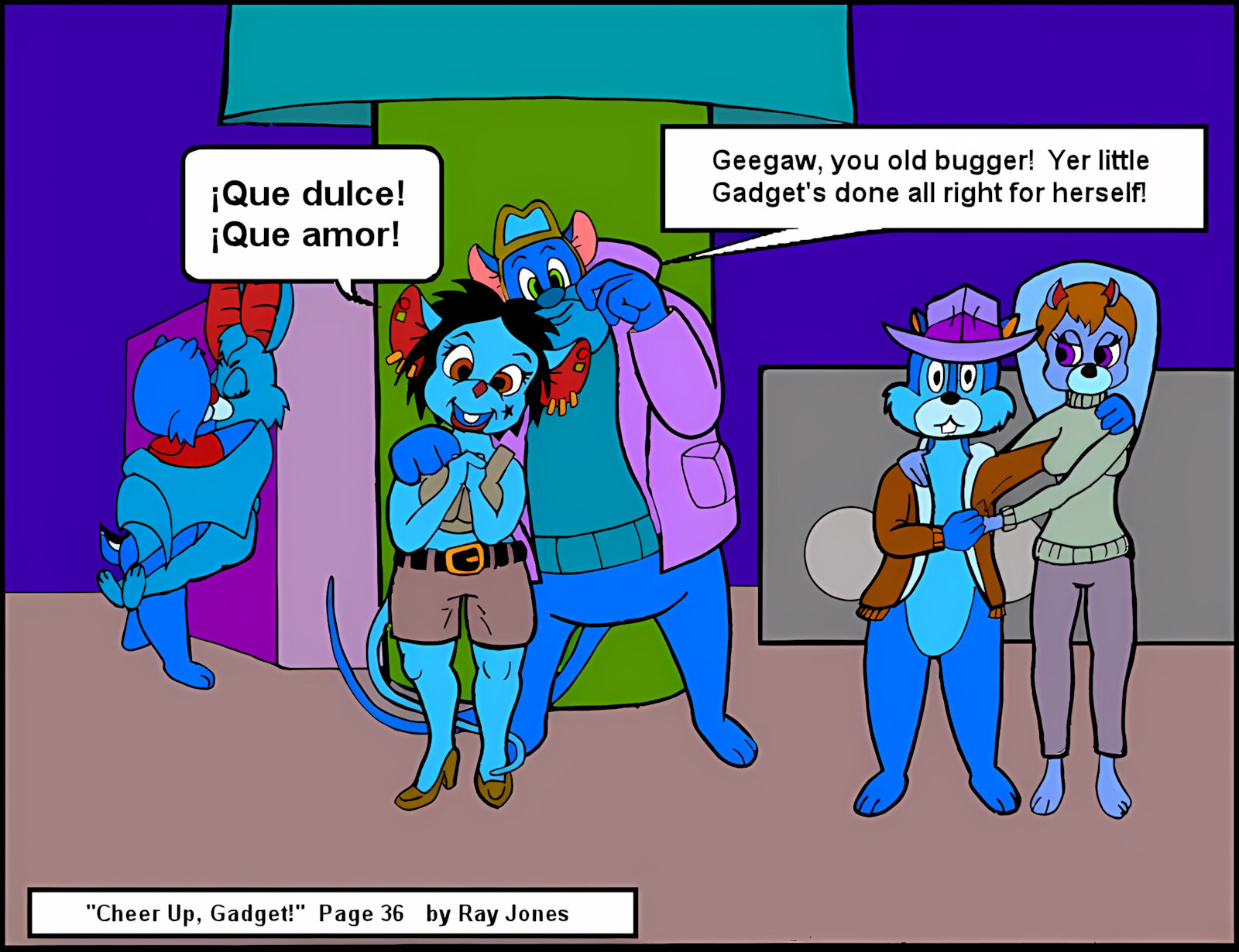 Cheer Up, Gadget! (Rescue Rangers) [Ray Jones], Cheer Up, Gadget! (Rescue Rangers), page 36 of 37