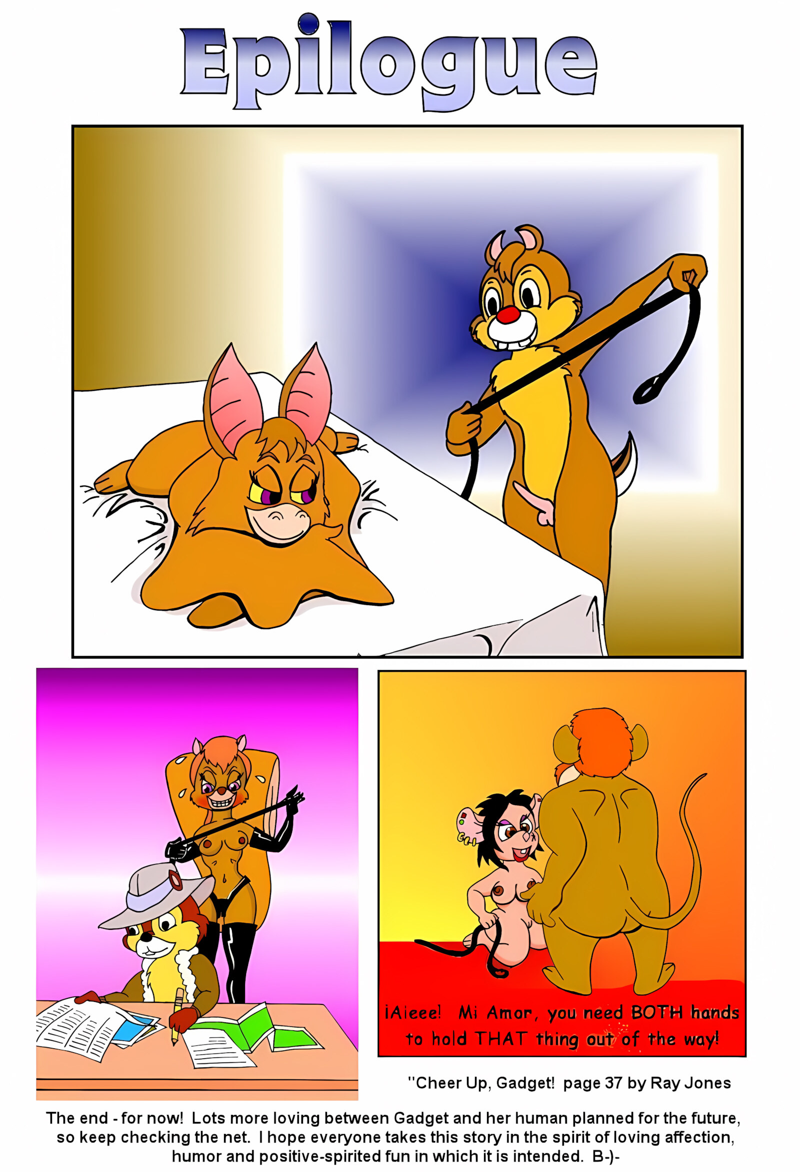 Cheer Up, Gadget! (Rescue Rangers) [Ray Jones], Cheer Up, Gadget! (Rescue Rangers), page 37 of 37