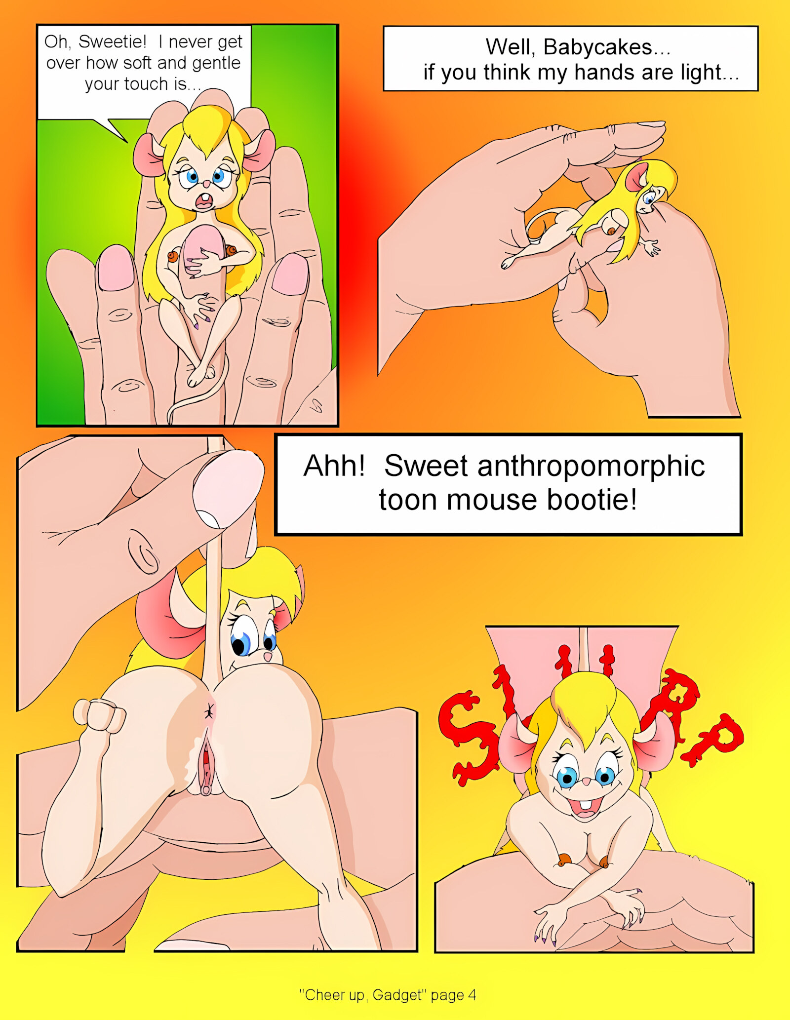 Cheer Up, Gadget! (Rescue Rangers) [Ray Jones], Cheer Up, Gadget! (Rescue Rangers), page 5 of 37
