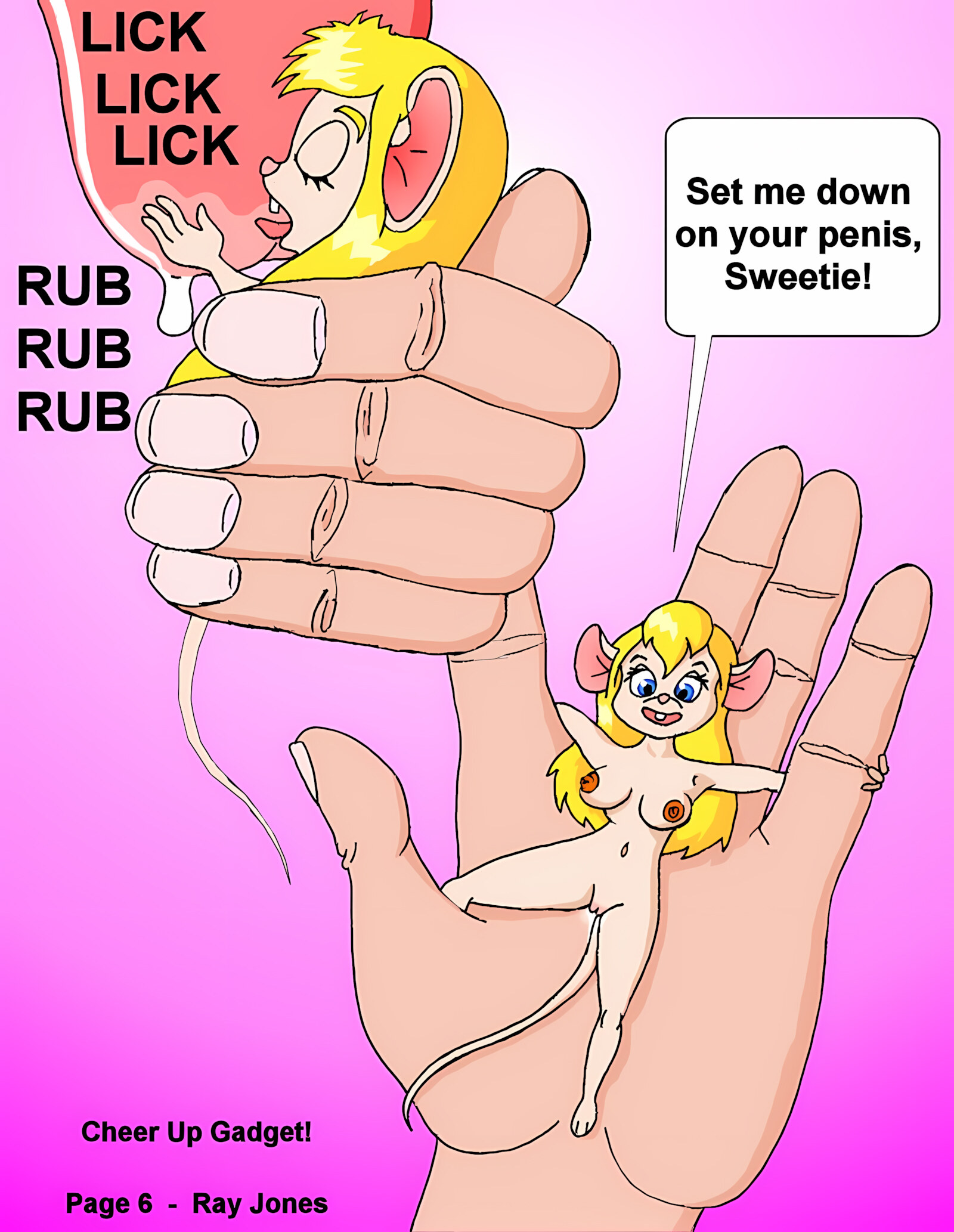 Cheer Up, Gadget! (Rescue Rangers) [Ray Jones], Cheer Up, Gadget! (Rescue Rangers), page 7 of 37
