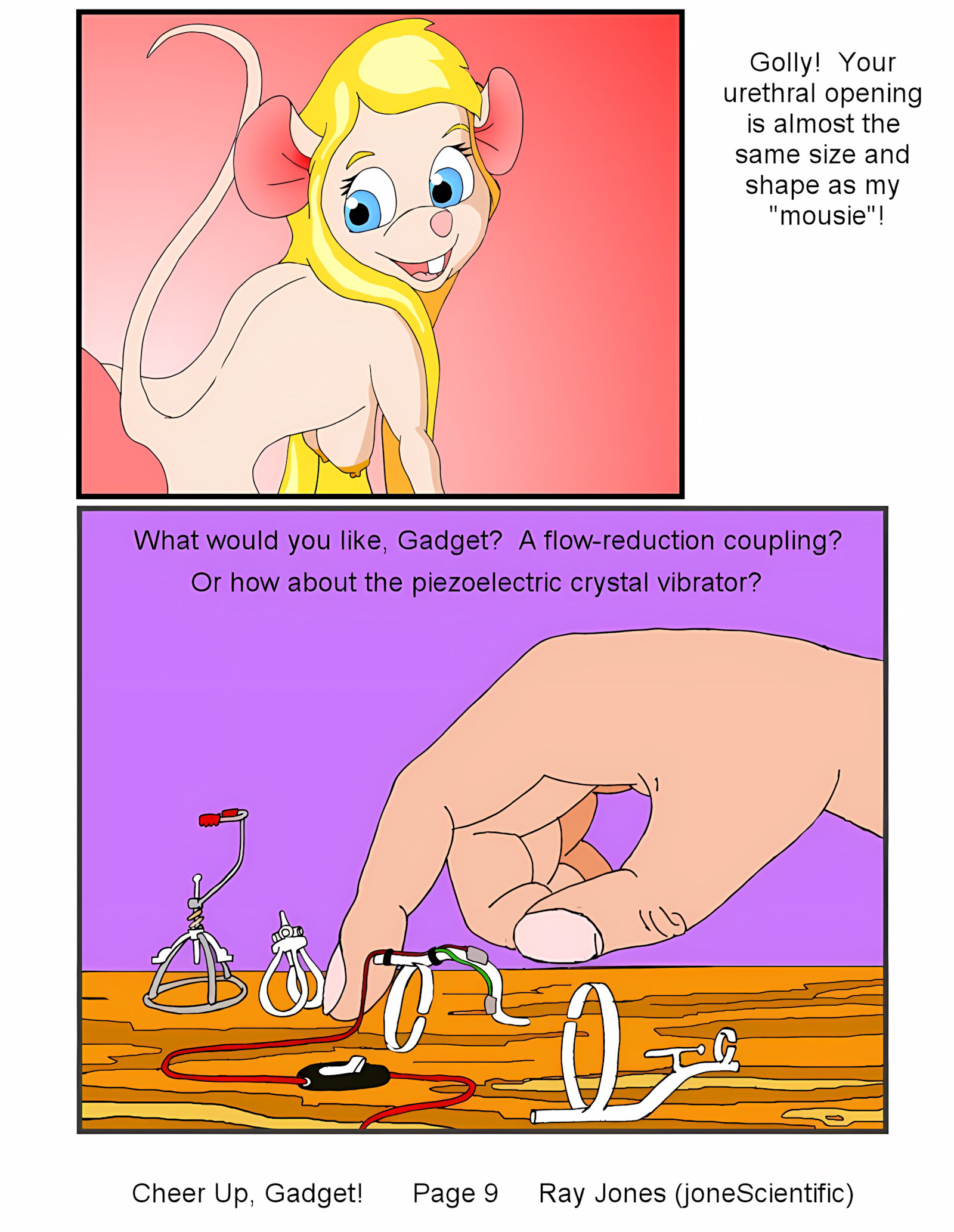 Cheer Up, Gadget! (Rescue Rangers) [Ray Jones], Cheer Up, Gadget! (Rescue Rangers), page 10 of 37