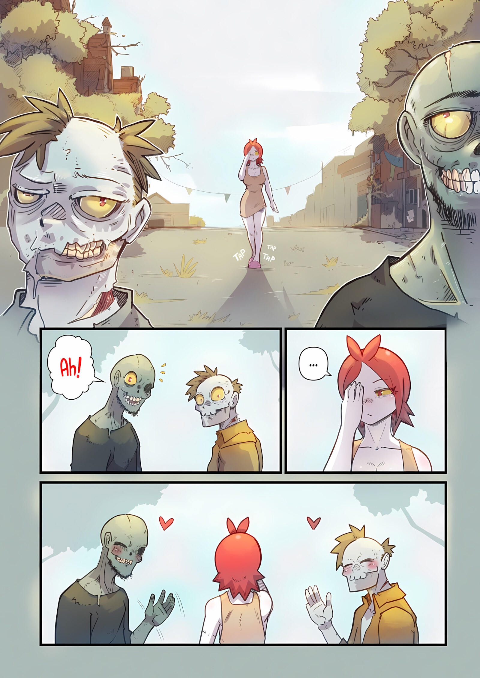 Cherry Road [Mr.E], Cherry Road - The Zombie That I Fell For 8, page 12 of 68
