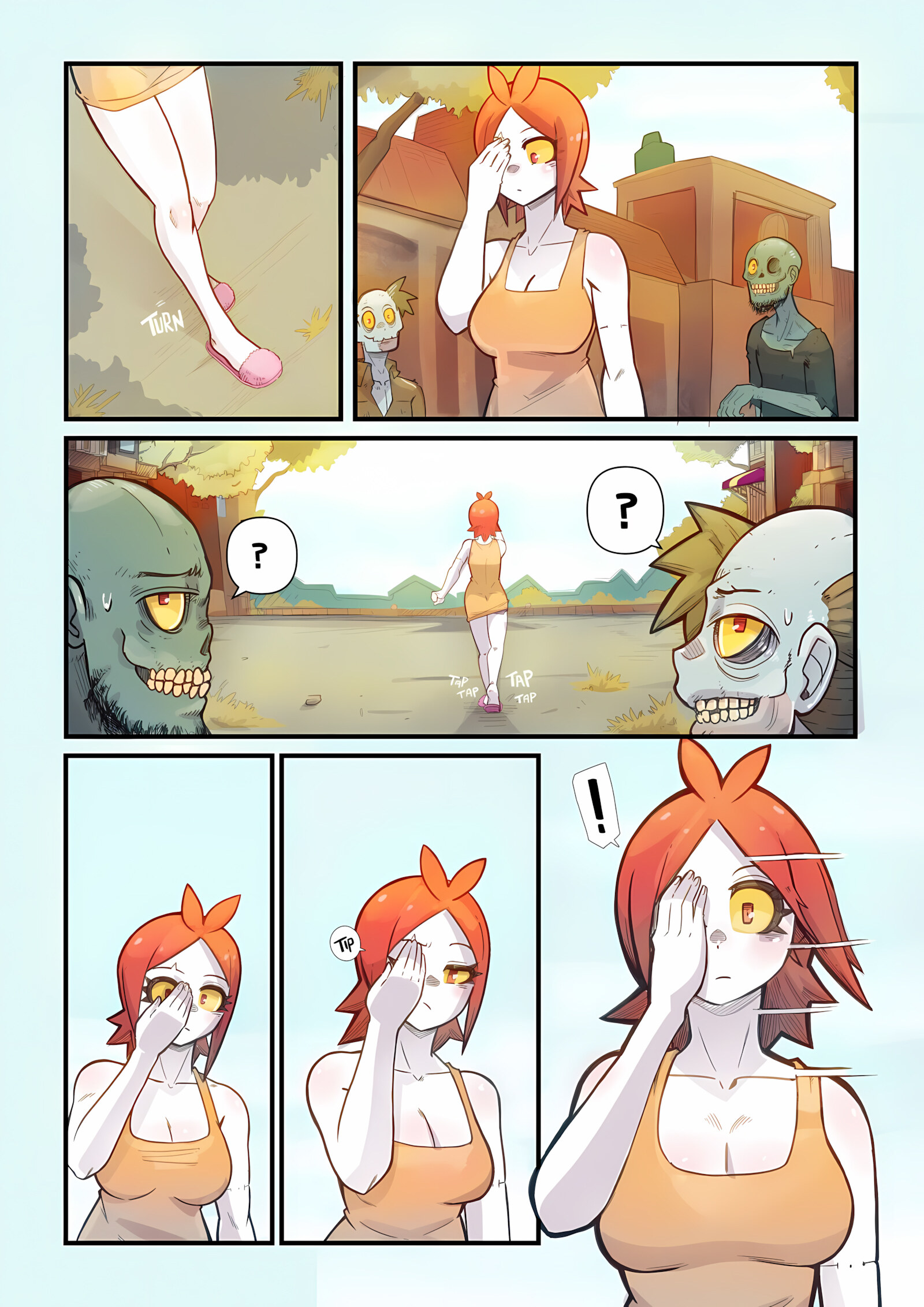 Cherry Road [Mr.E], Cherry Road - The Zombie That I Fell For 8, page 13 of 68