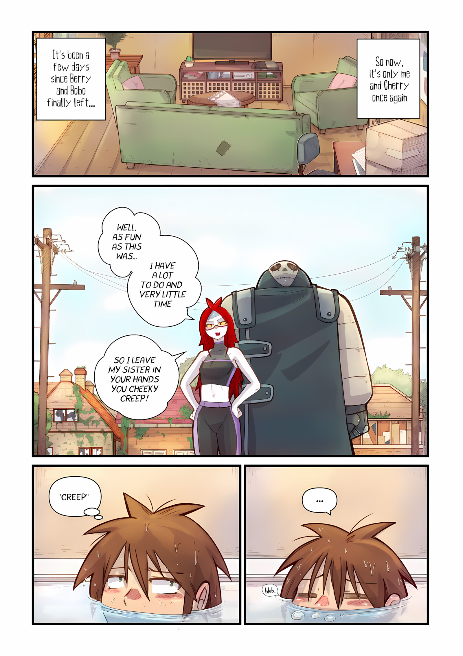 Cherry Road [Mr.E], Cherry Road - The Zombie That I Fell For 8, page 17 of 68