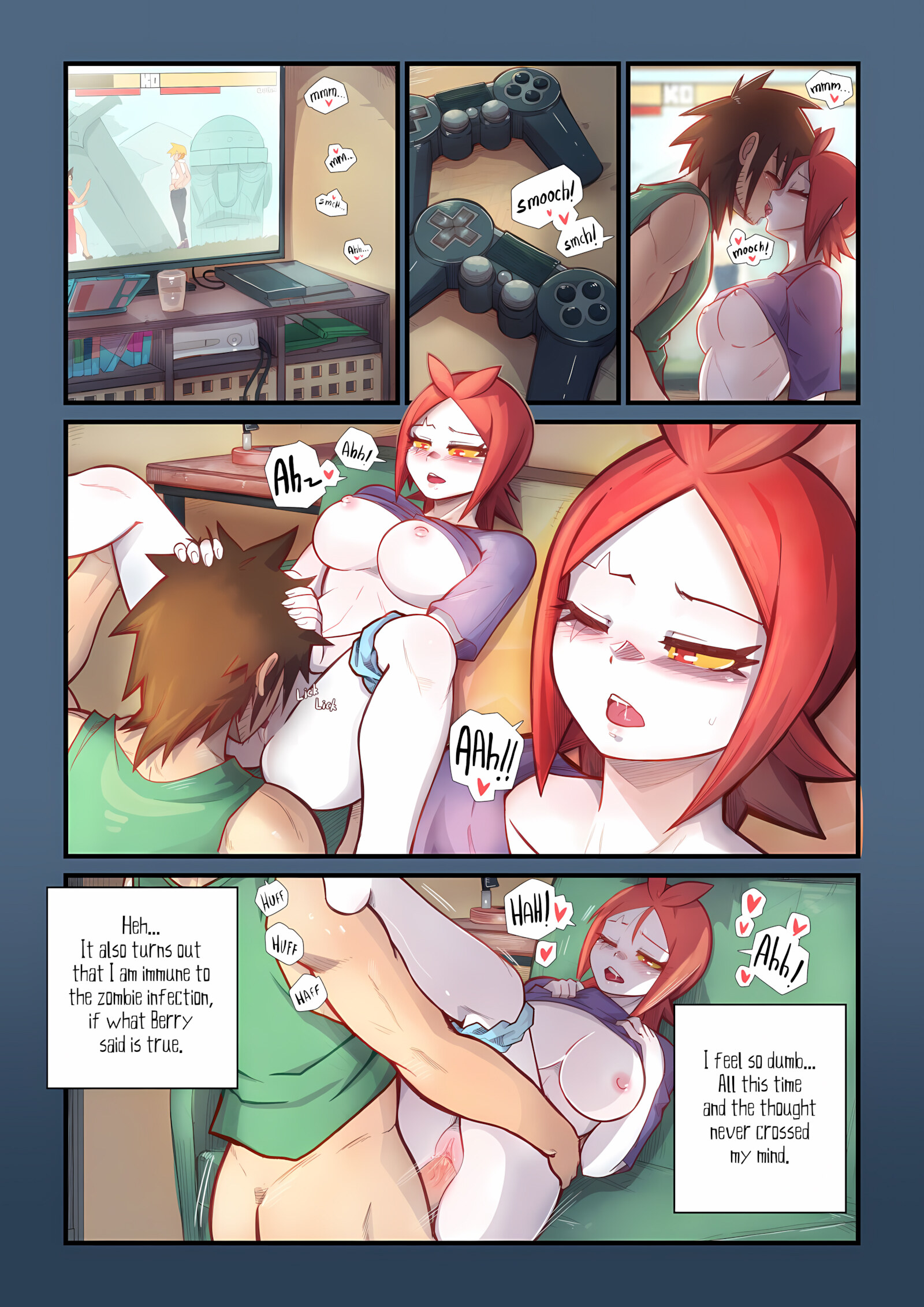 Cherry Road [Mr.E], Cherry Road - The Zombie That I Fell For 8, page 25 of 68