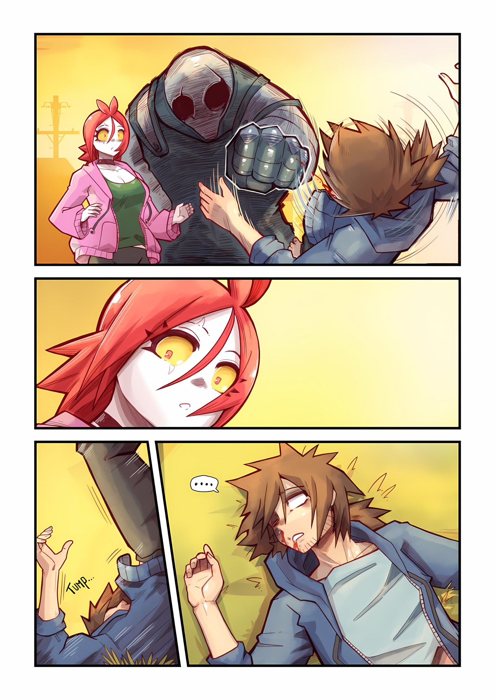 Cherry Road [Mr.E], Cherry Road - The Zombie That I Fell For 8, page 57 of 68