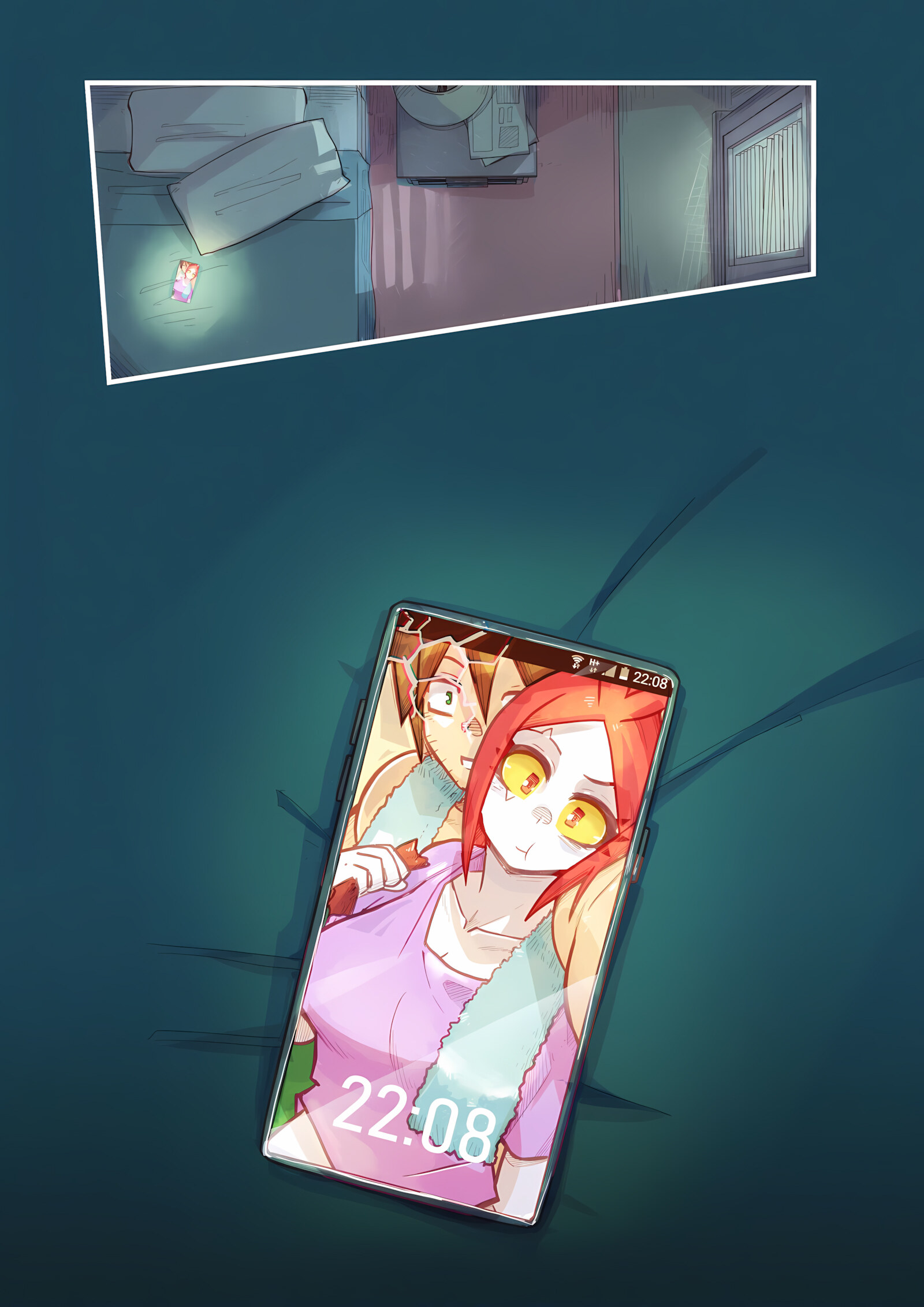 Cherry Road [Mr.E], Cherry Road - The Zombie That I Fell For 8, page 63 of 68