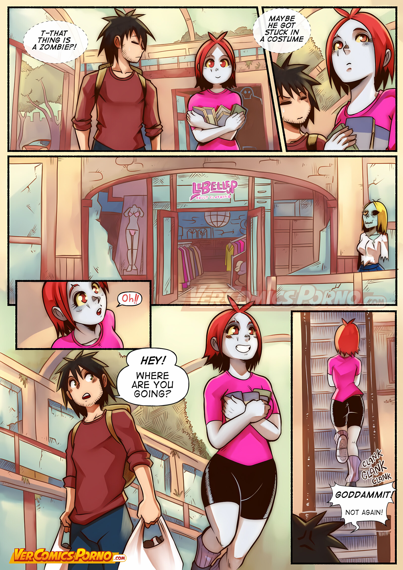 Cherry Road [Mr.E], Cherry Road - Shopping With A Zombie 3, page 12 of 33