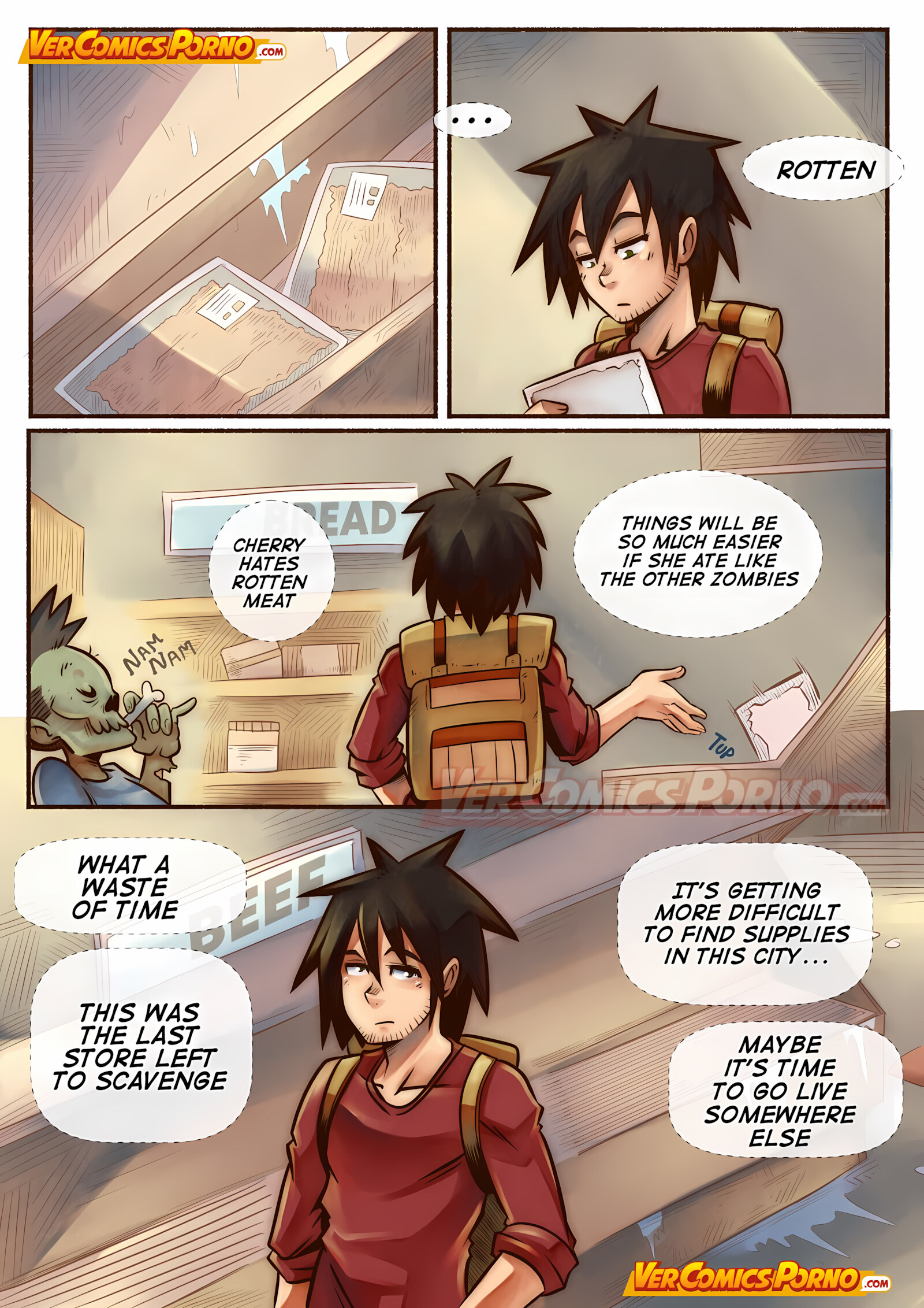 Cherry Road [Mr.E], Cherry Road - Shopping With A Zombie 3, page 7 of 33