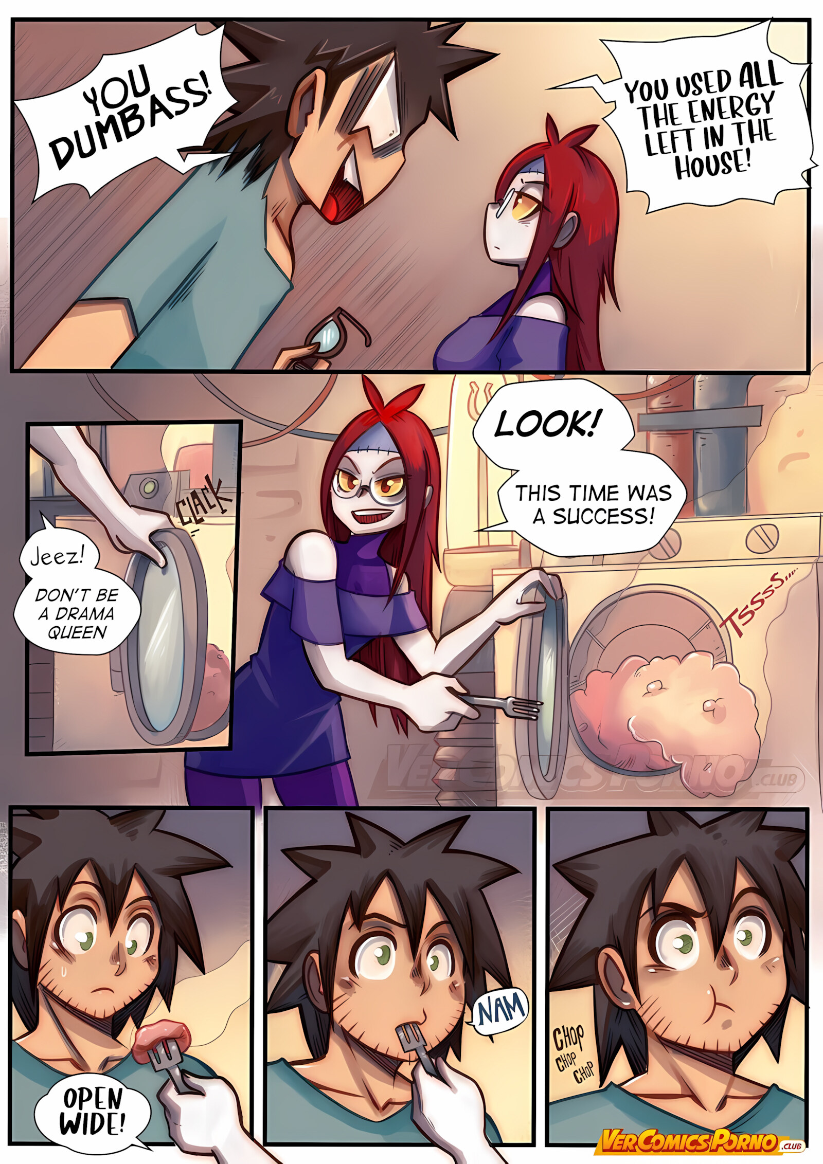 Cherry Road [Mr.E], Cherry Road - My Annoying Zombie-In-Law 6, page 17 of 18