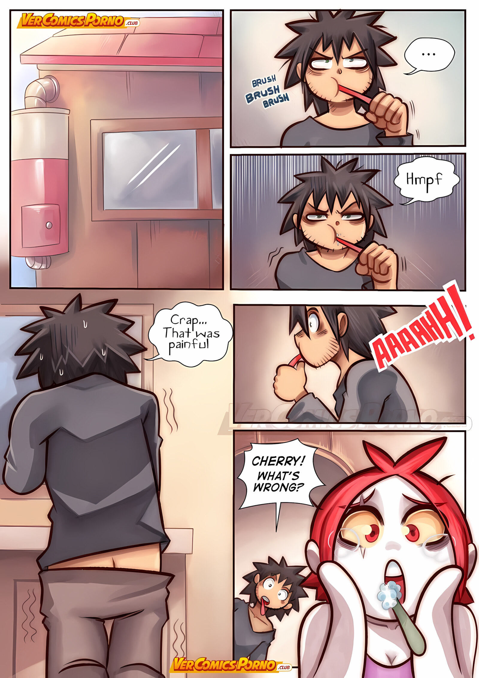 Cherry Road [Mr.E], Cherry Road - My Annoying Zombie-In-Law 6, page 6 of 18