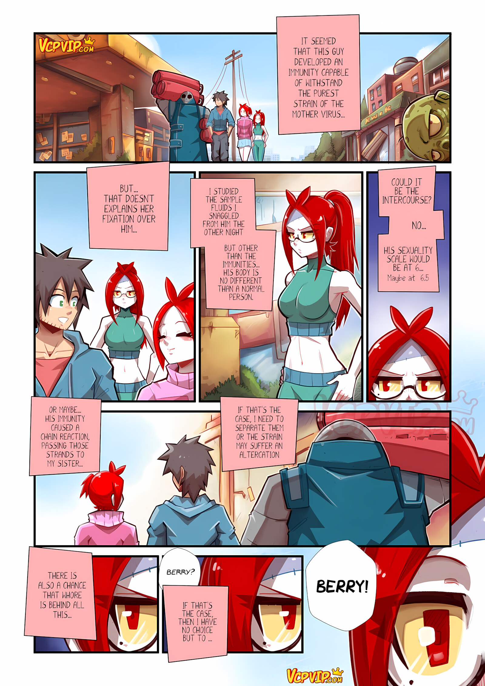 Cherry Road [Mr.E], Cherry Road - Concerns Of A Zombie 7, page 13 of 33